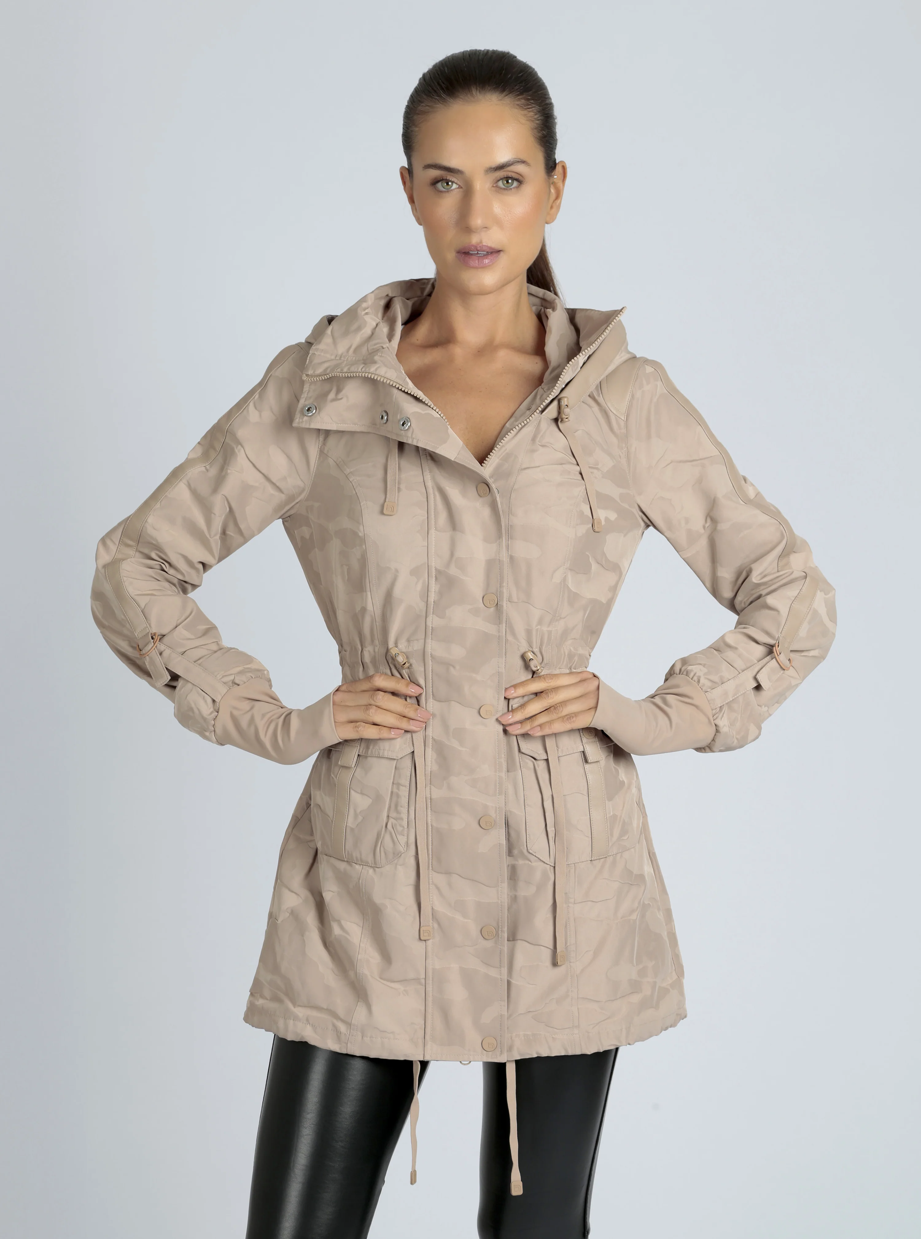$99 Camo Anorak- Warm Taupe FINAL SALE - Image 3
