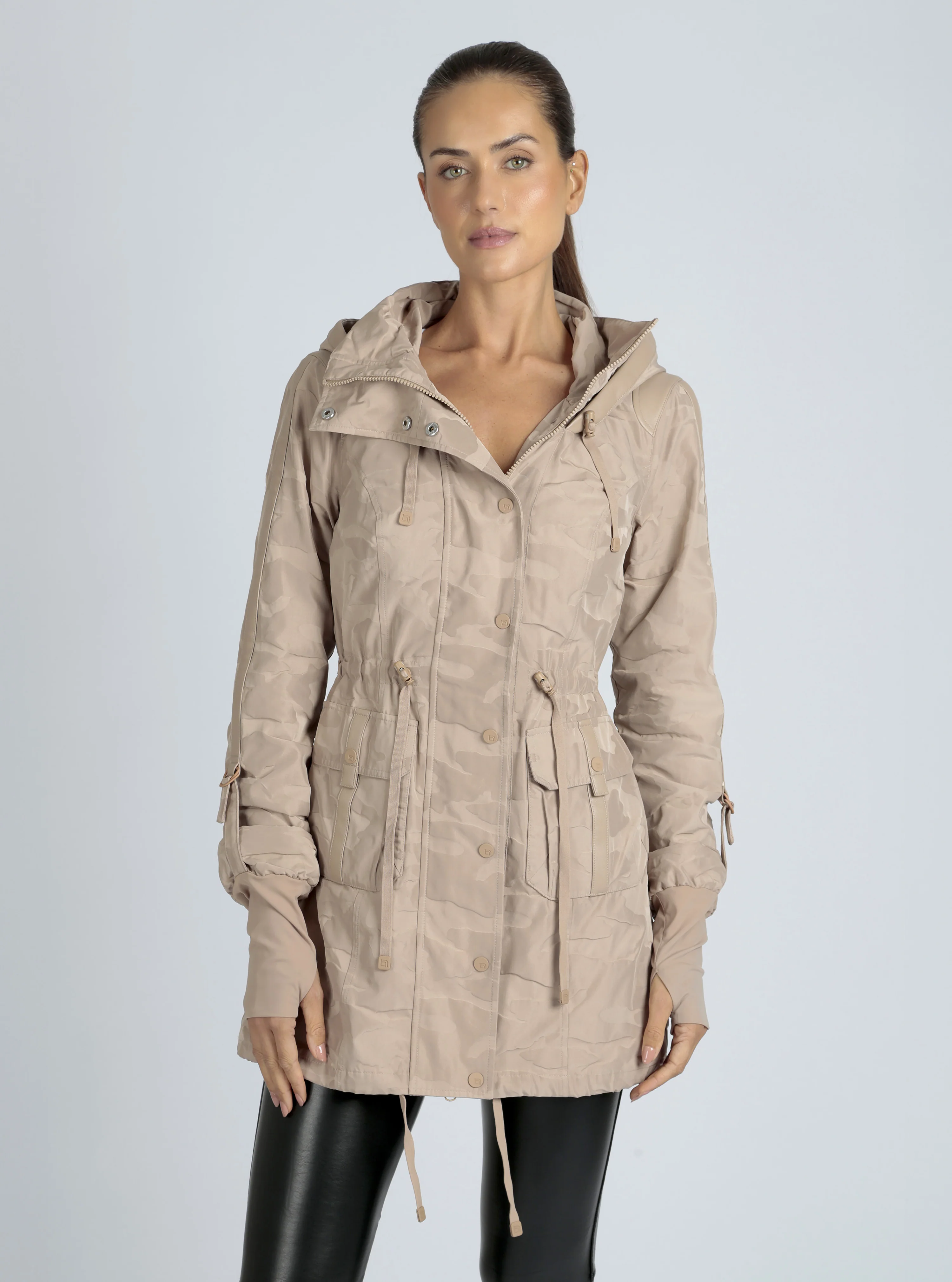 $99 Camo Anorak- Warm Taupe FINAL SALE - Image 5