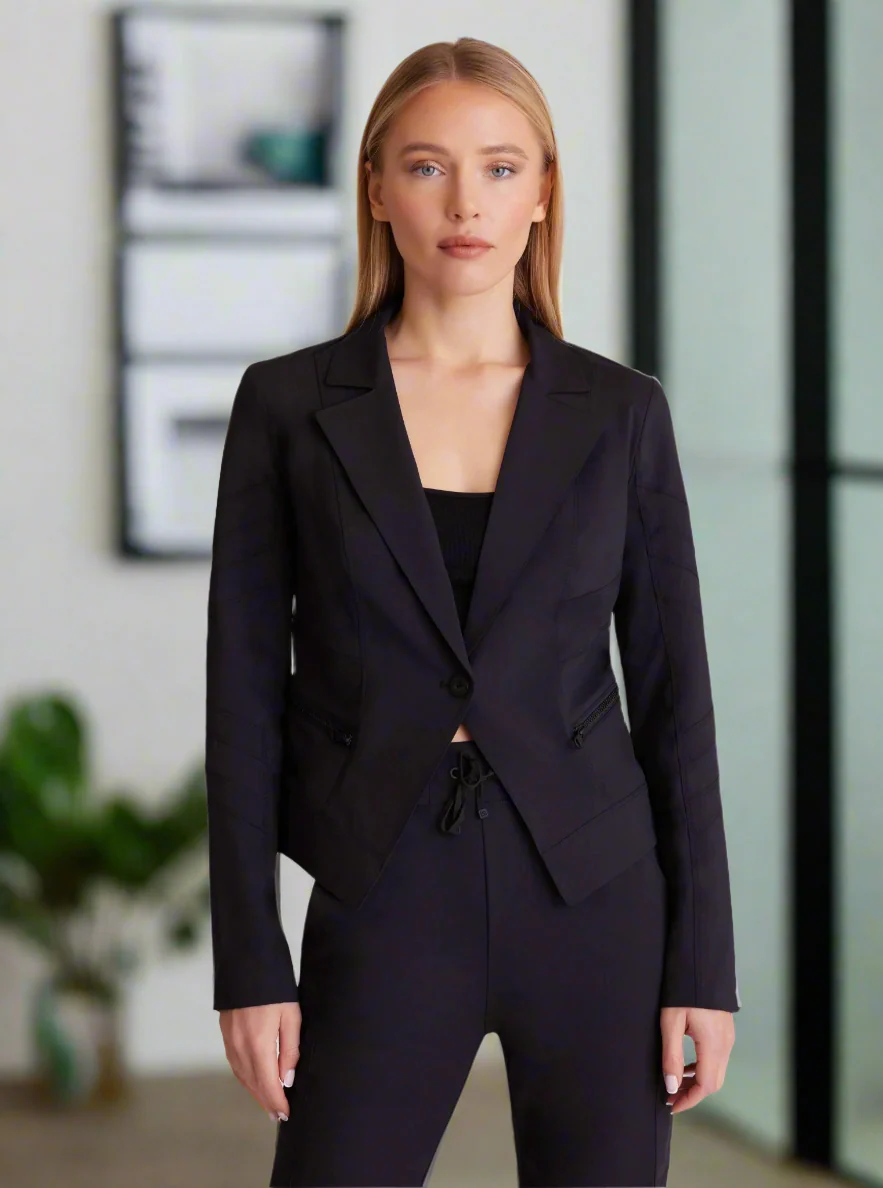 $99 Tectonic Blazer - Black FINAL SALE