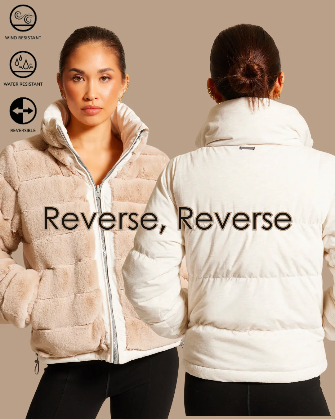 Adventurer Down Filled Reversible Puffer Jacket - Image 4