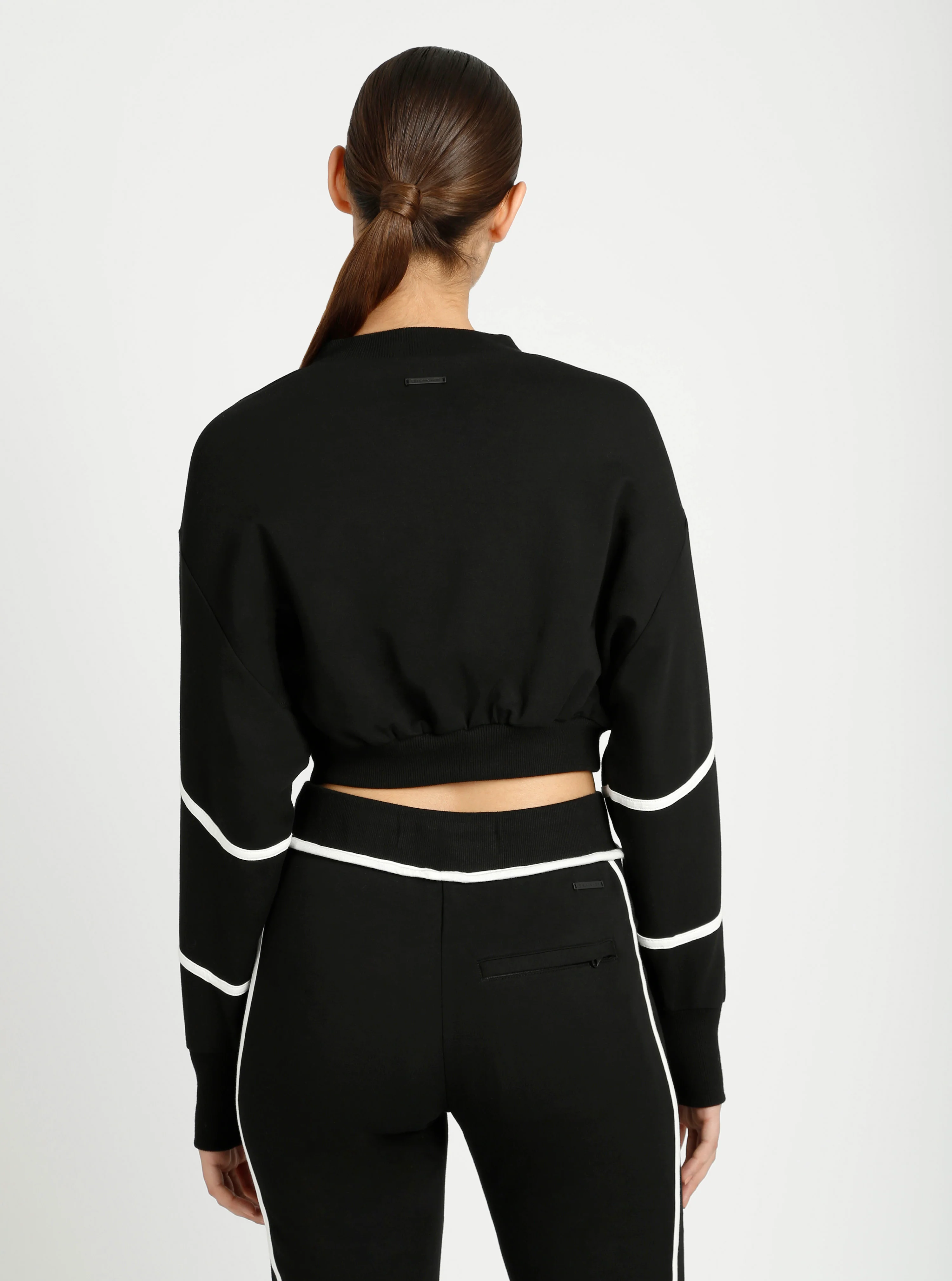 Belina V Neck Sweatshirt Charcoal or Black - FINAL SALE - Image 9