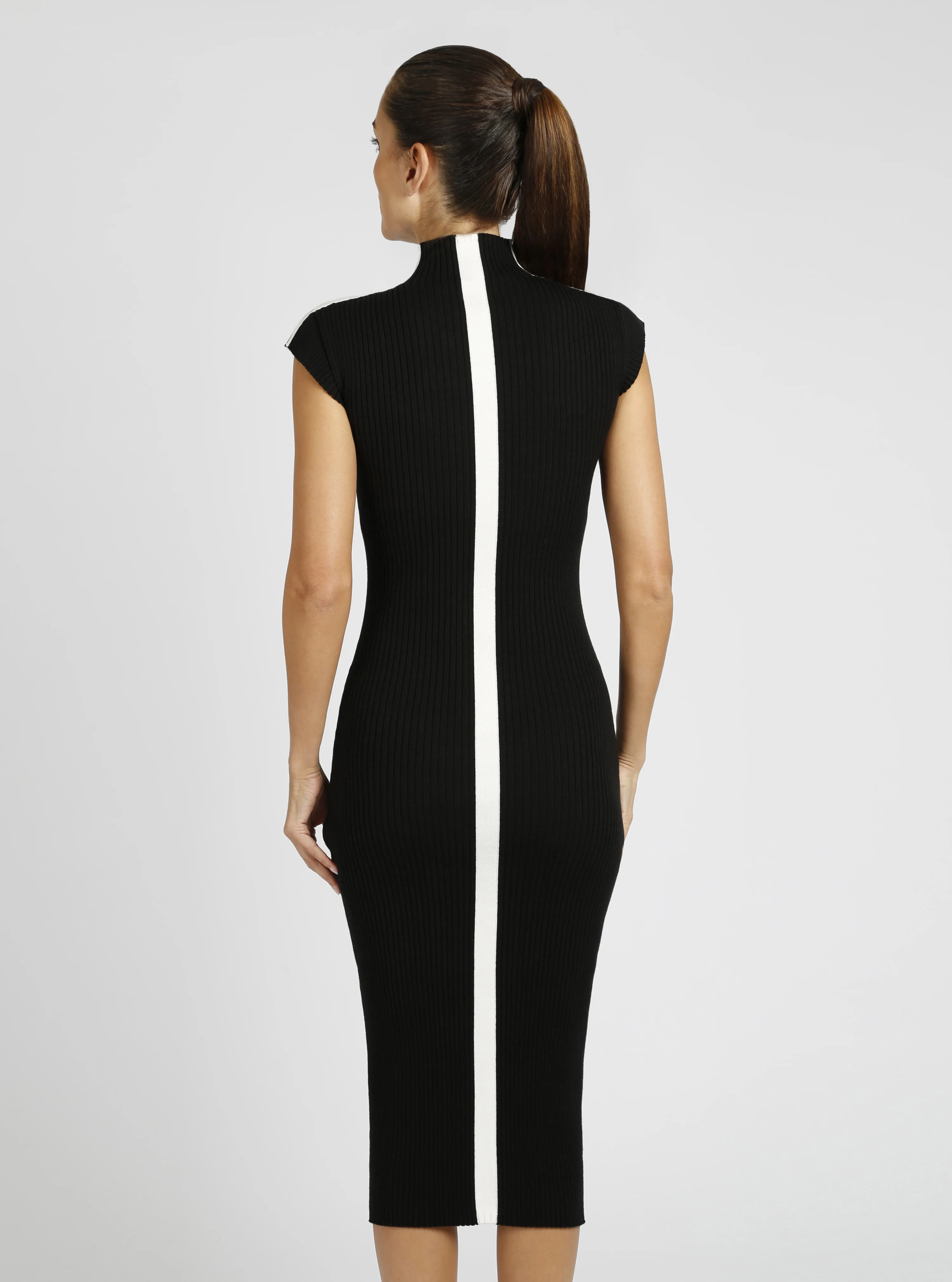 Brianna Mock Neck Dress - Image 4