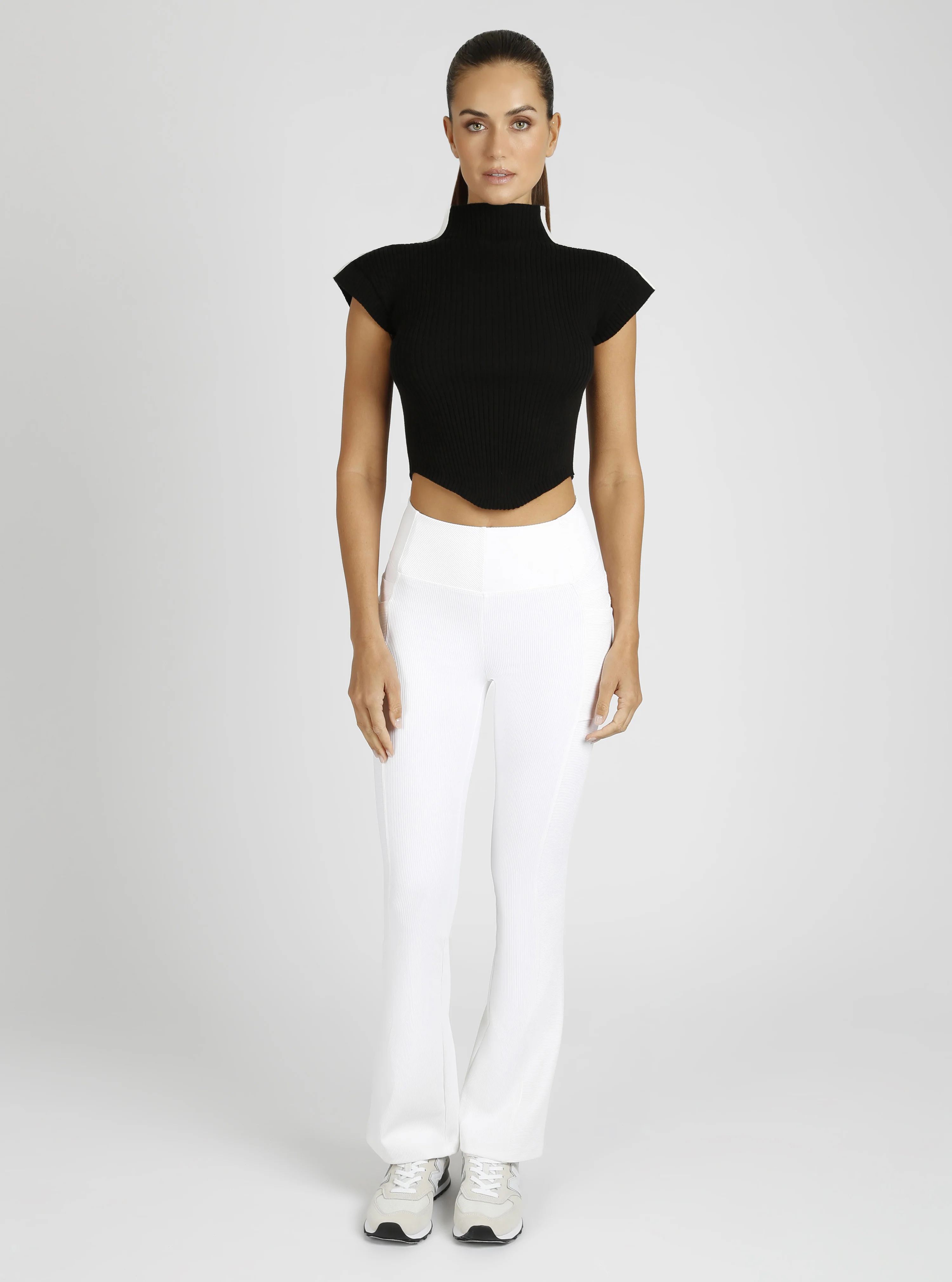 Brianna Mock Neck Top - Image 4