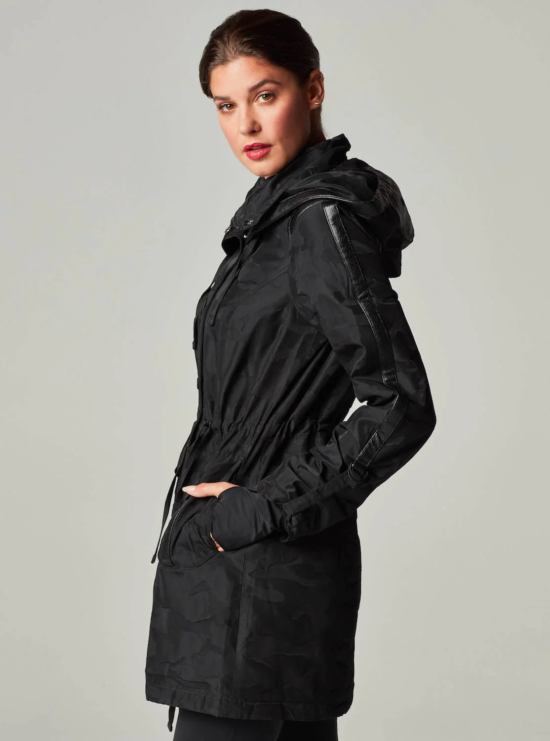 Camo Anorak - Black - Image 3