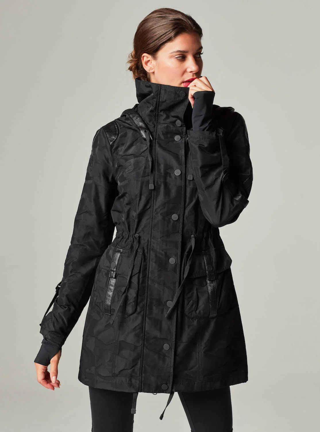 Camo Anorak - Black - Image 5