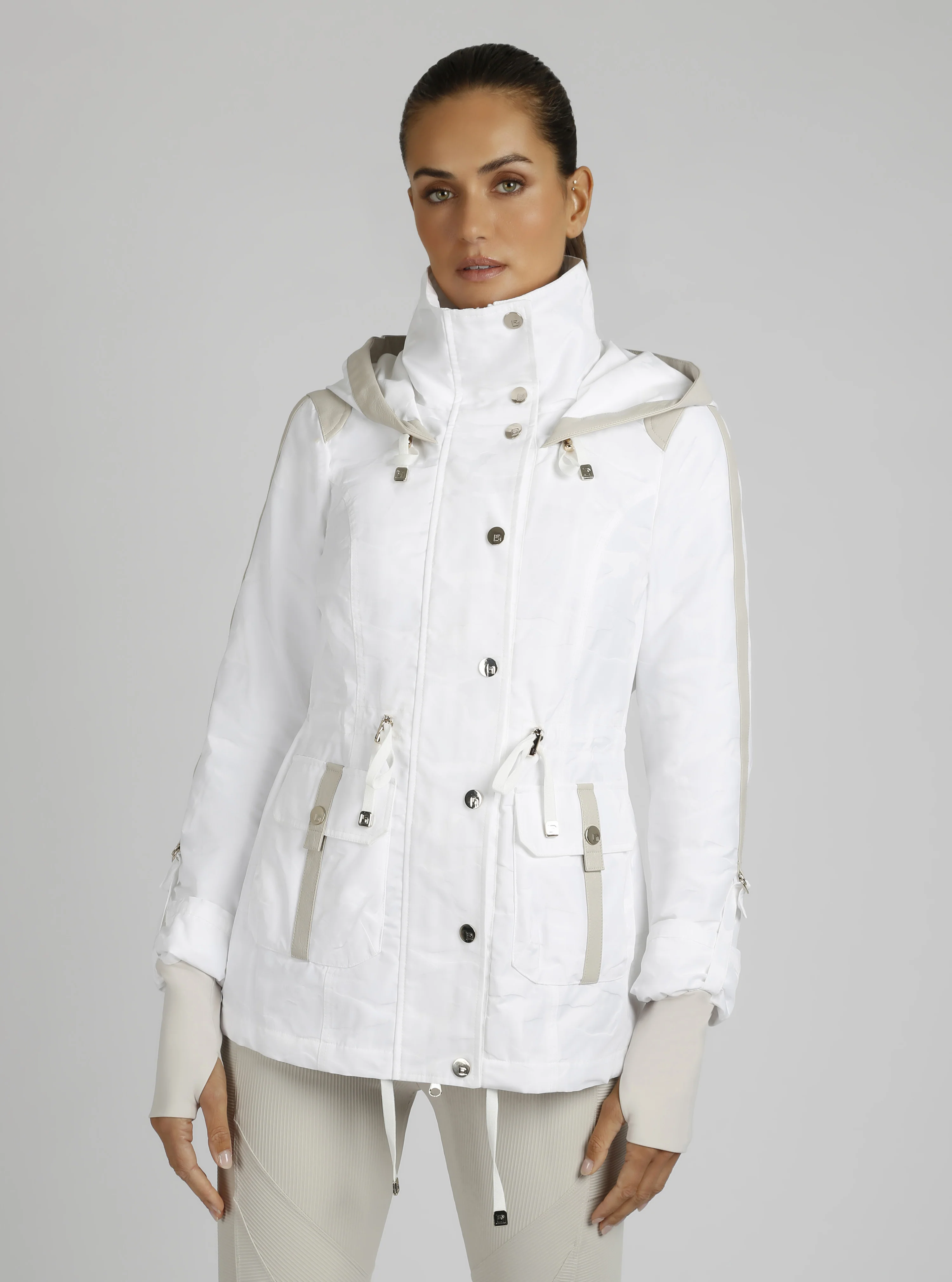 Camo Sport Anorak Gold Trims - Image 5