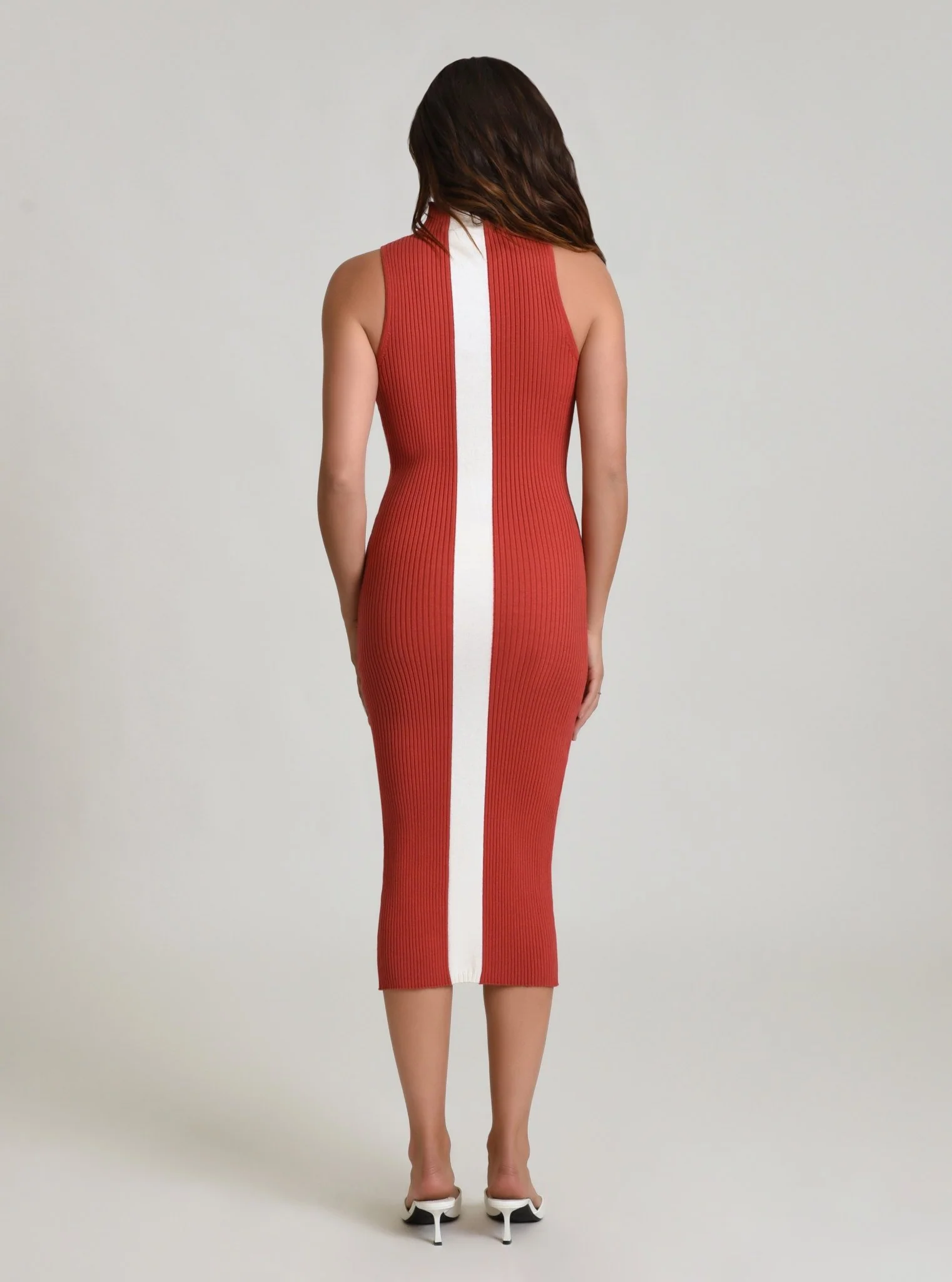 Charlotte Mock Neck Tank Dress - Image 7