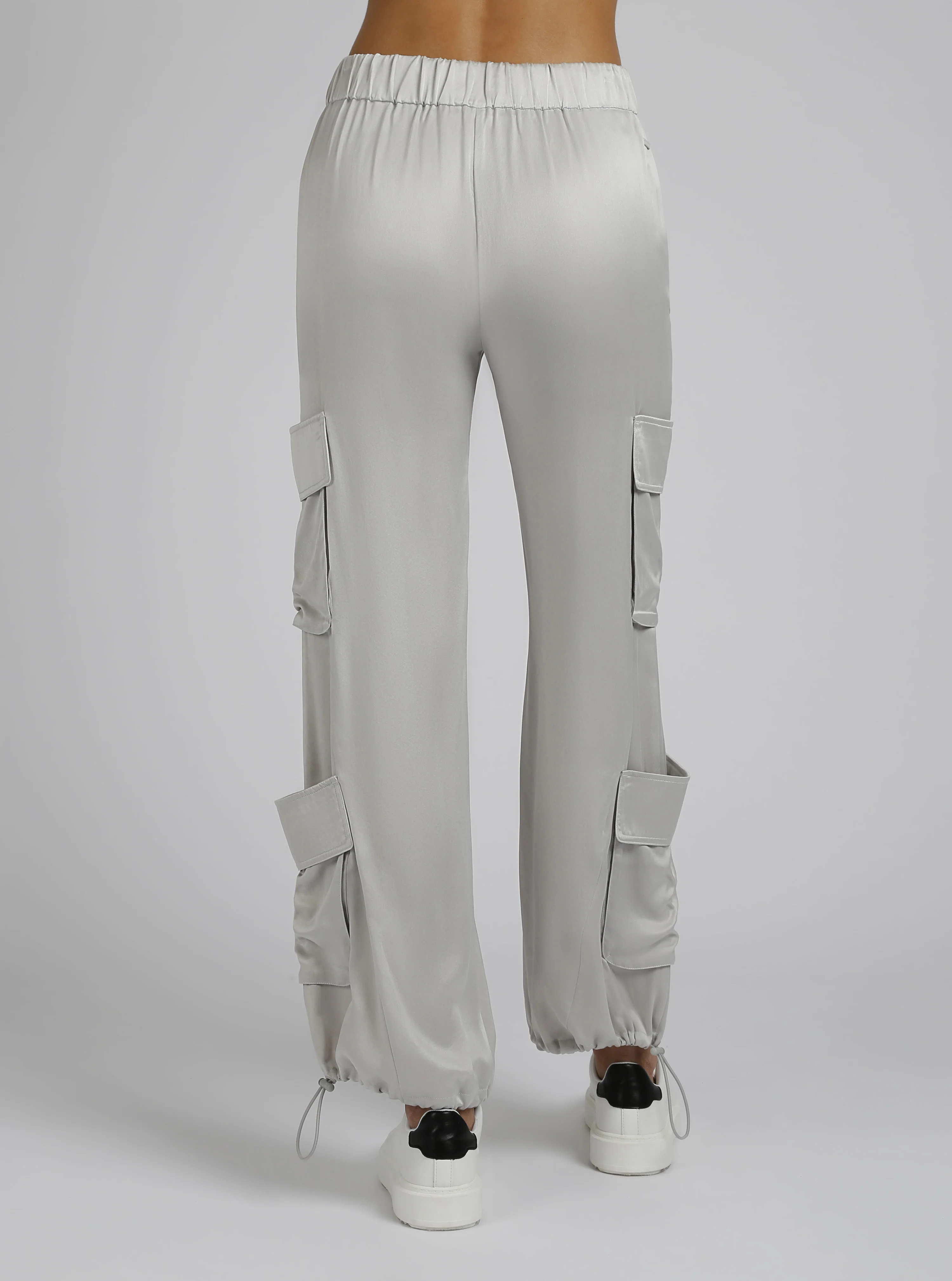 Chelsea Silk Wide Leg Cargo Pant - Image 22
