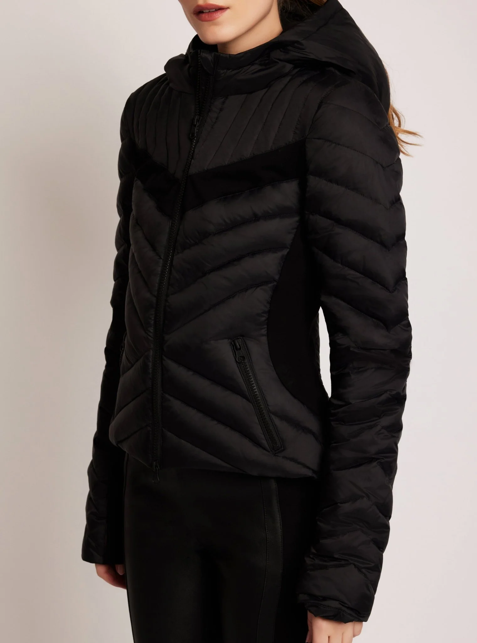 Chevron Stripe Down Filled Puffer Jacket - 8 colors - FINAL SALE - Image 11