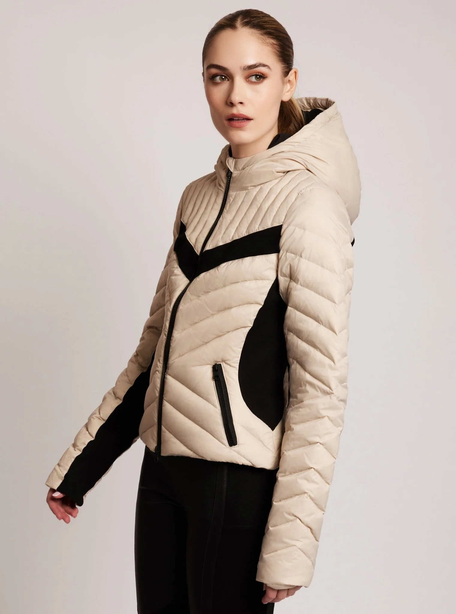 Chevron Stripe Down Filled Puffer Jacket - 8 colors - FINAL SALE - Image 12