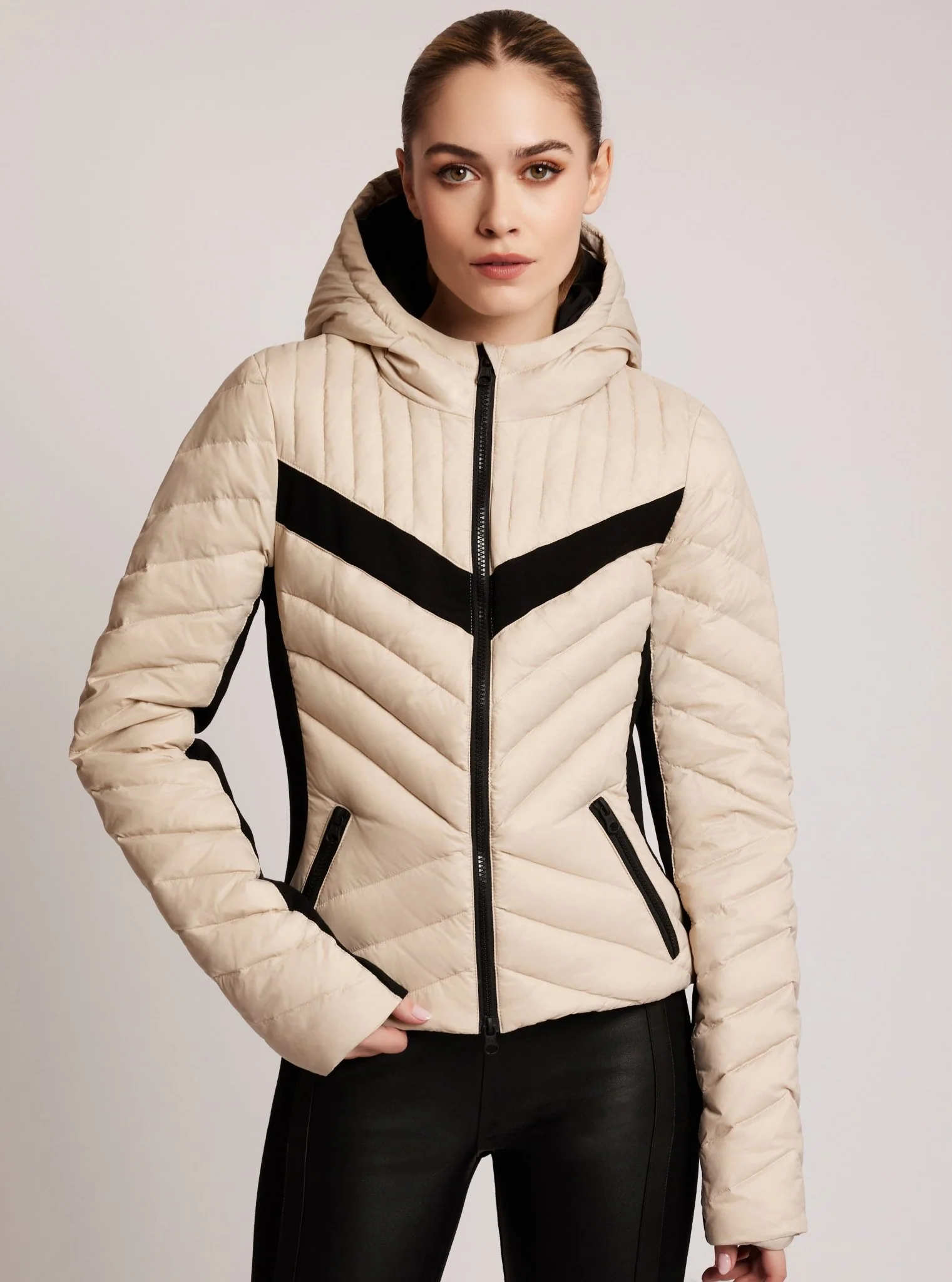 Chevron Stripe Down Filled Puffer Jacket - 8 colors - FINAL SALE - Image 14