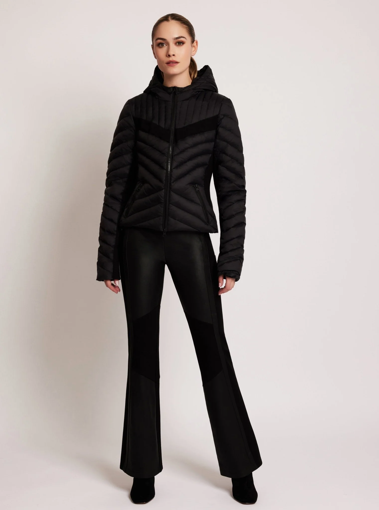 Chevron Stripe Down Filled Puffer Jacket - 8 colors - FINAL SALE - Image 23