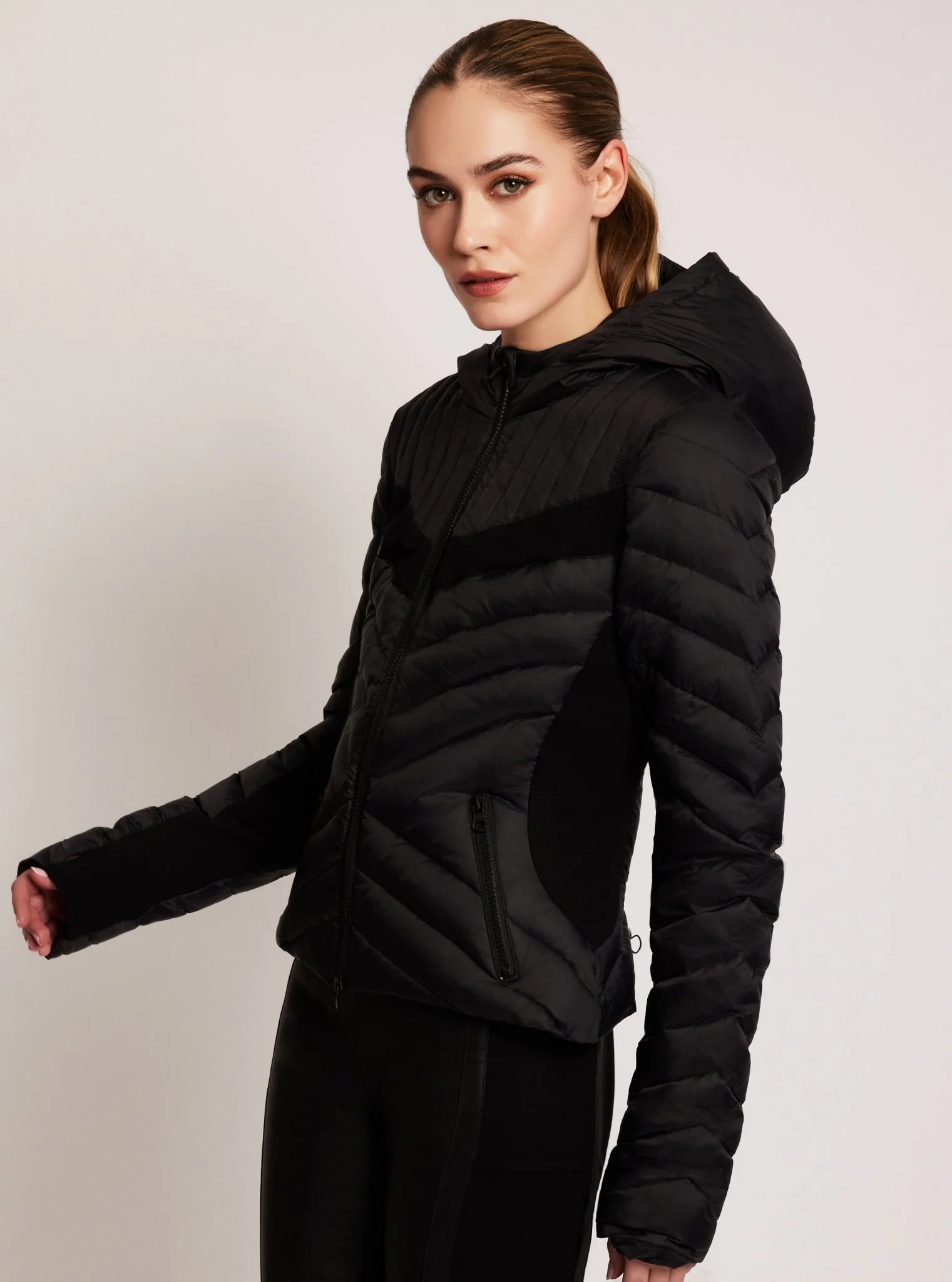 Chevron Stripe Down Filled Puffer Jacket - 8 colors - FINAL SALE - Image 26