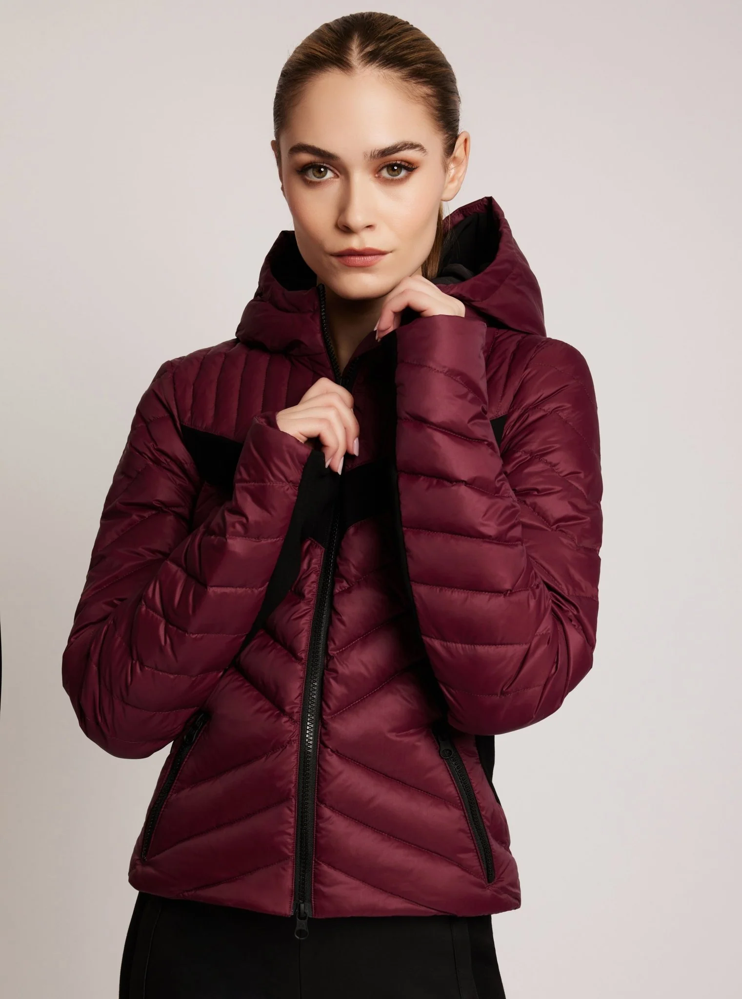 Chevron Stripe Down Filled Puffer Jacket - 8 colors - FINAL SALE - Image 36