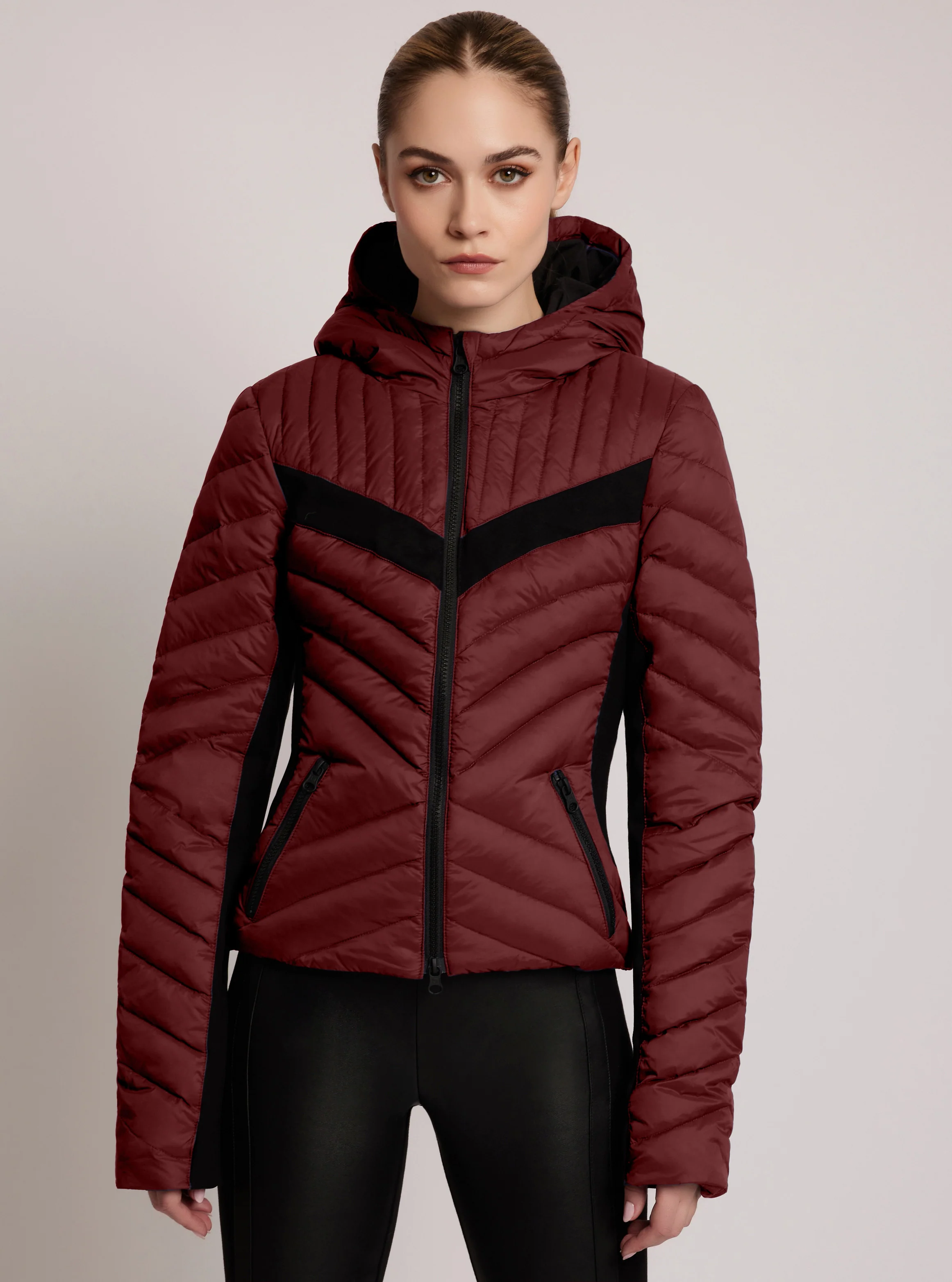 Chevron Stripe Down Filled Puffer Jacket - 8 colors - FINAL SALE - Image 37