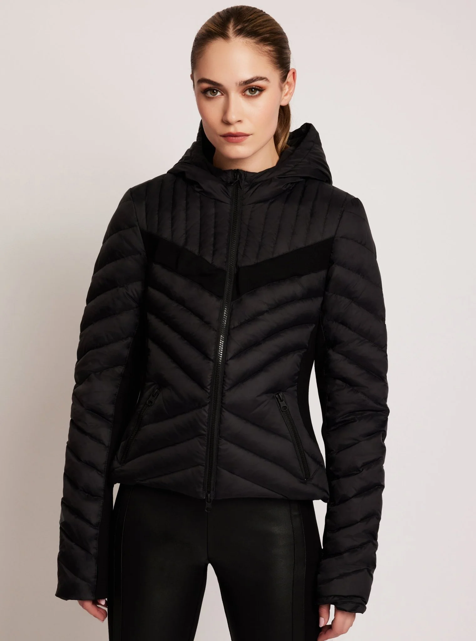 Chevron Stripe Down Filled Puffer Jacket - 8 colors - FINAL SALE - Image 5