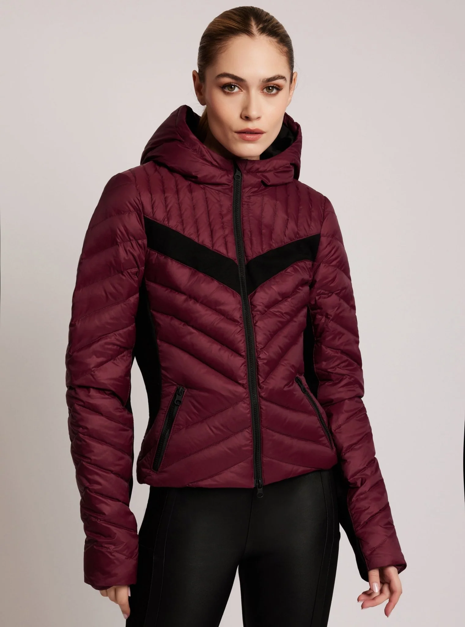 Chevron Stripe Down Filled Puffer Jacket - 8 colors - FINAL SALE - Image 6