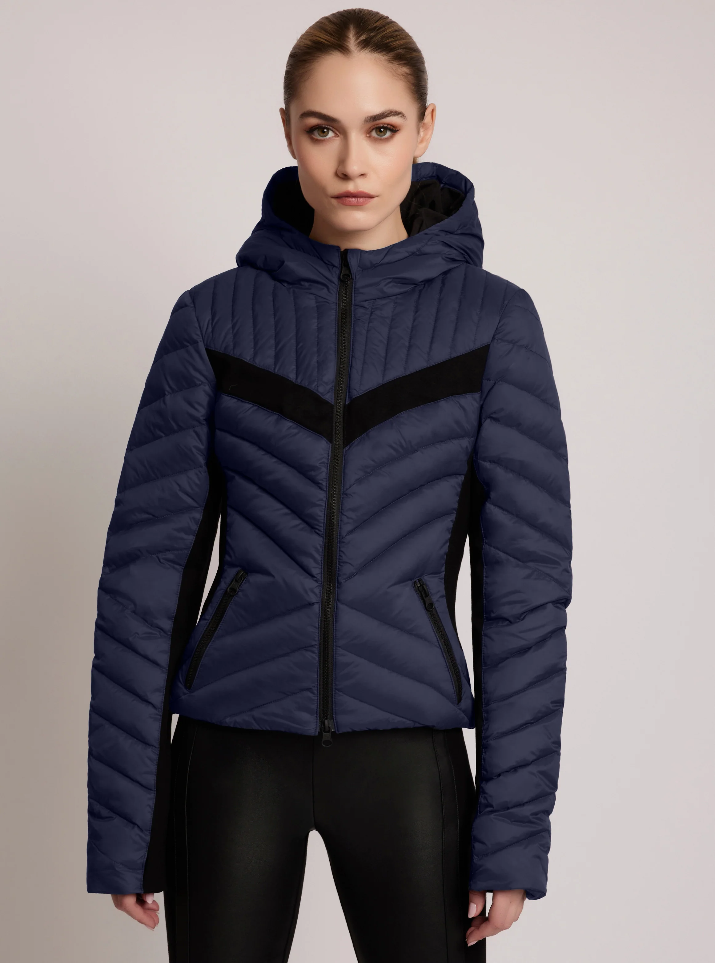 Chevron Stripe Down Filled Puffer Jacket - 8 colors - FINAL SALE - Image 7