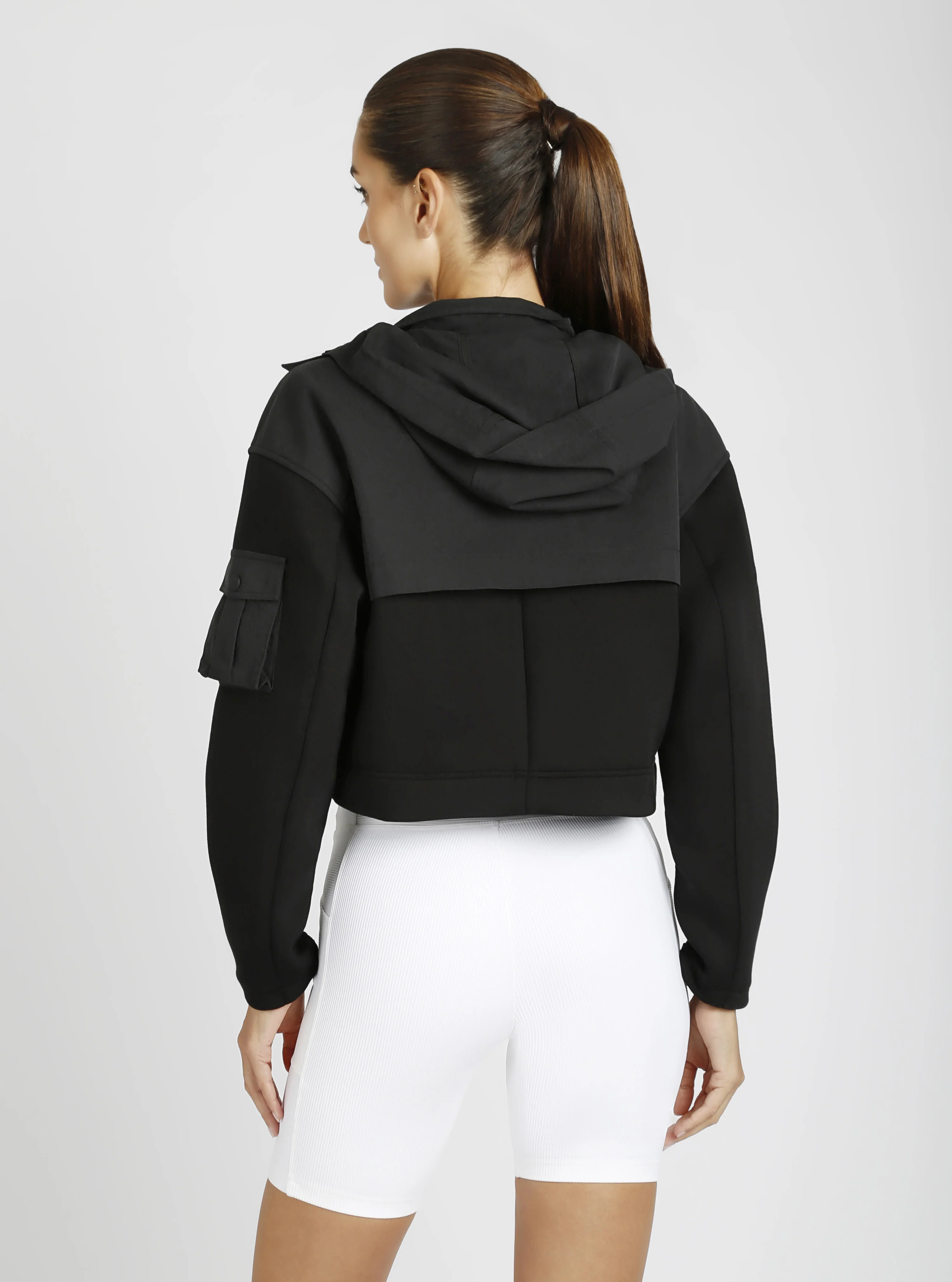 Cropped Scuba Jacket - Image 3