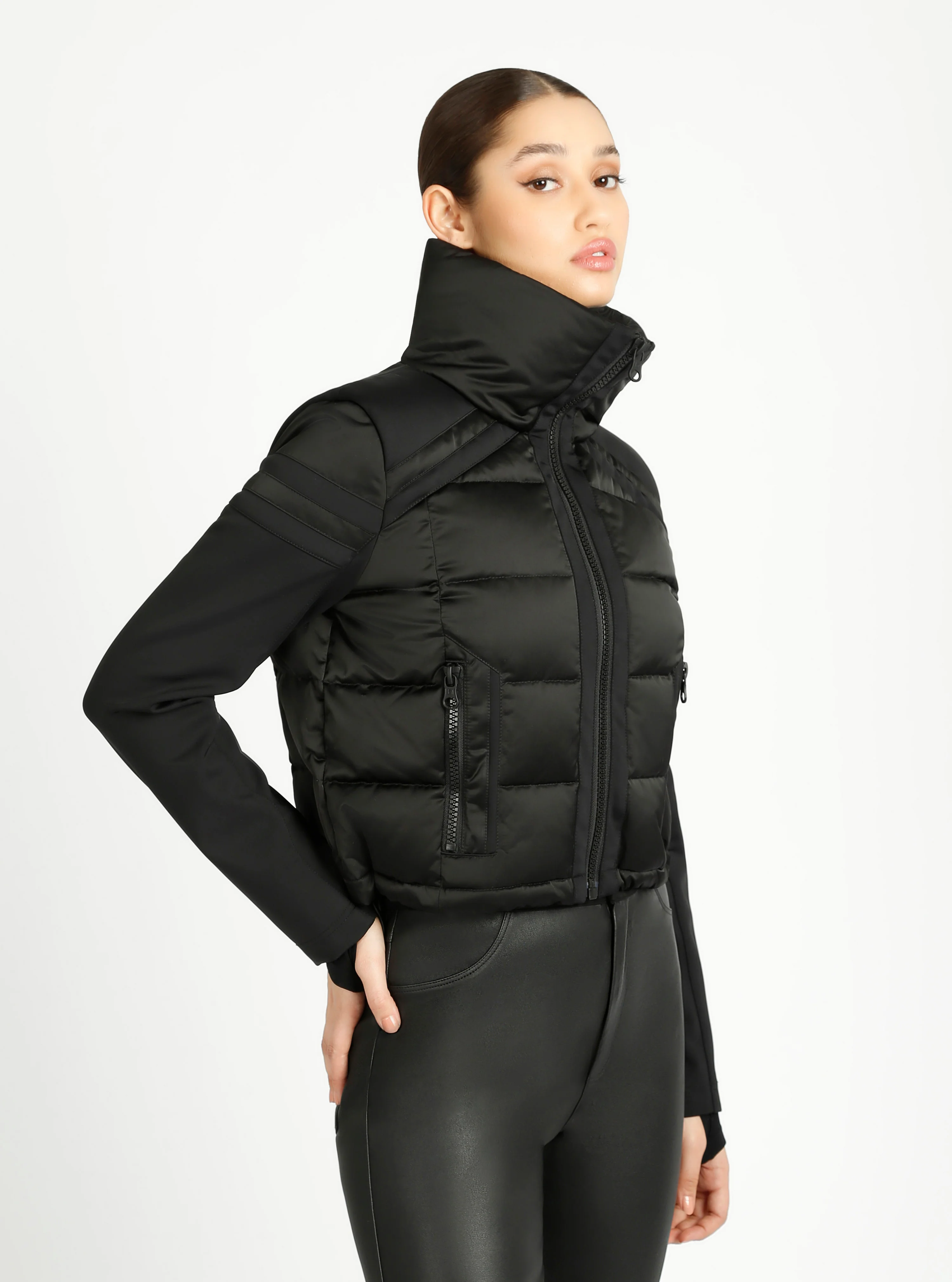 Cyber Down Filled Sport Puffer Jacket - 2 colors -FINAL SALE - Image 18