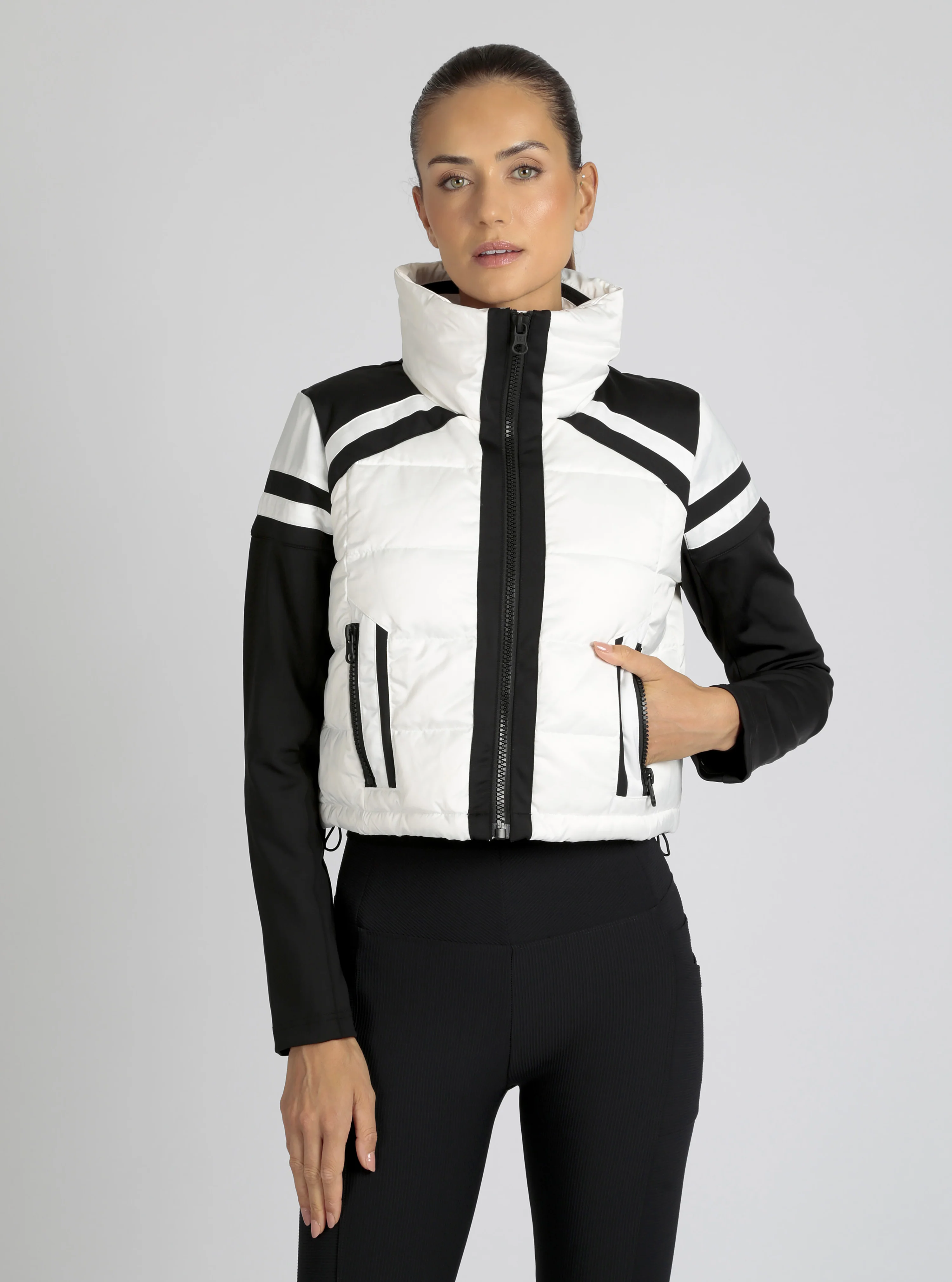 Cyber Down Filled Sport Puffer Jacket - 2 colors -FINAL SALE - Image 8