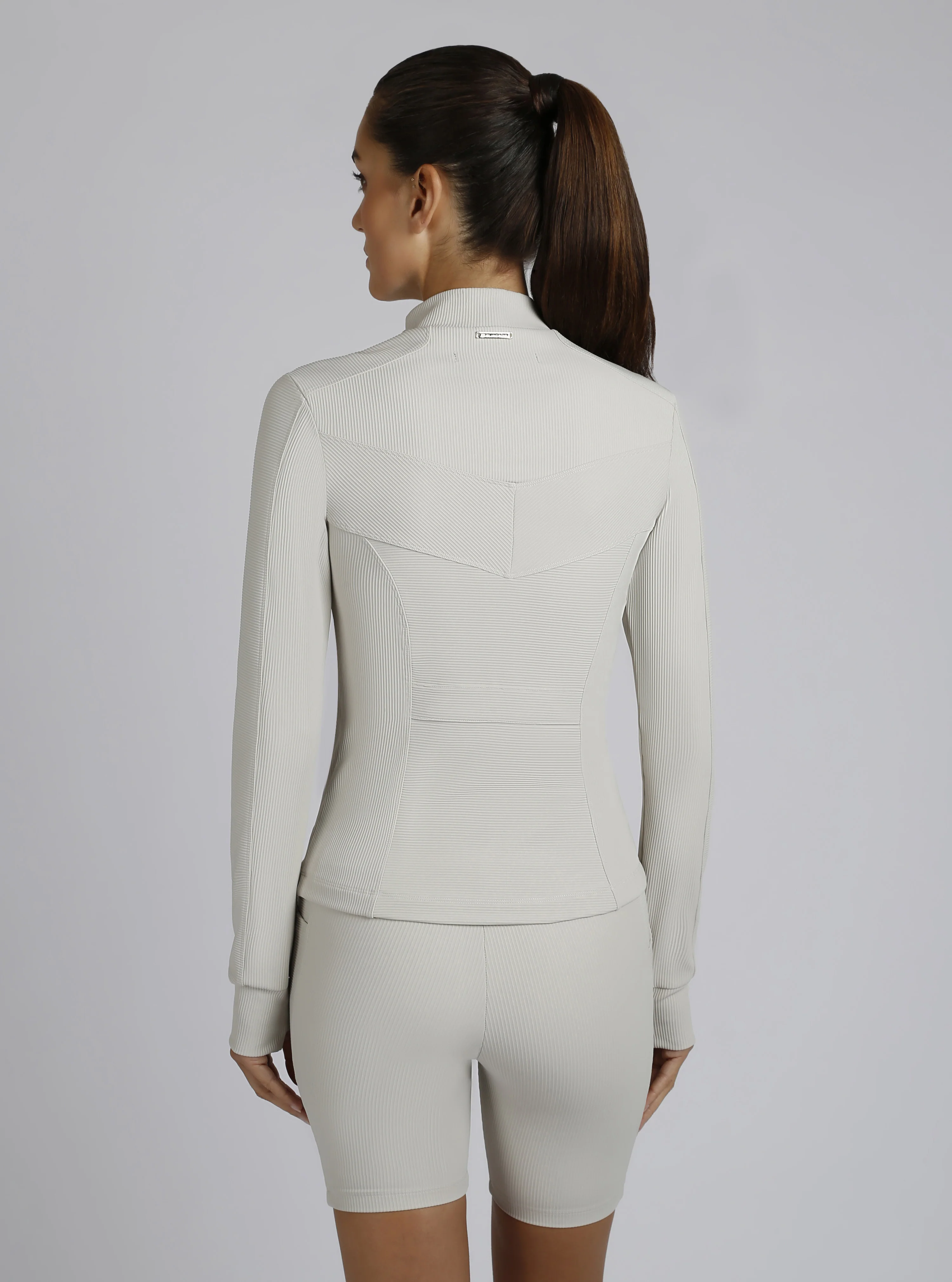 Directional Rib Activewear Jacket Gold Trims - Image 4