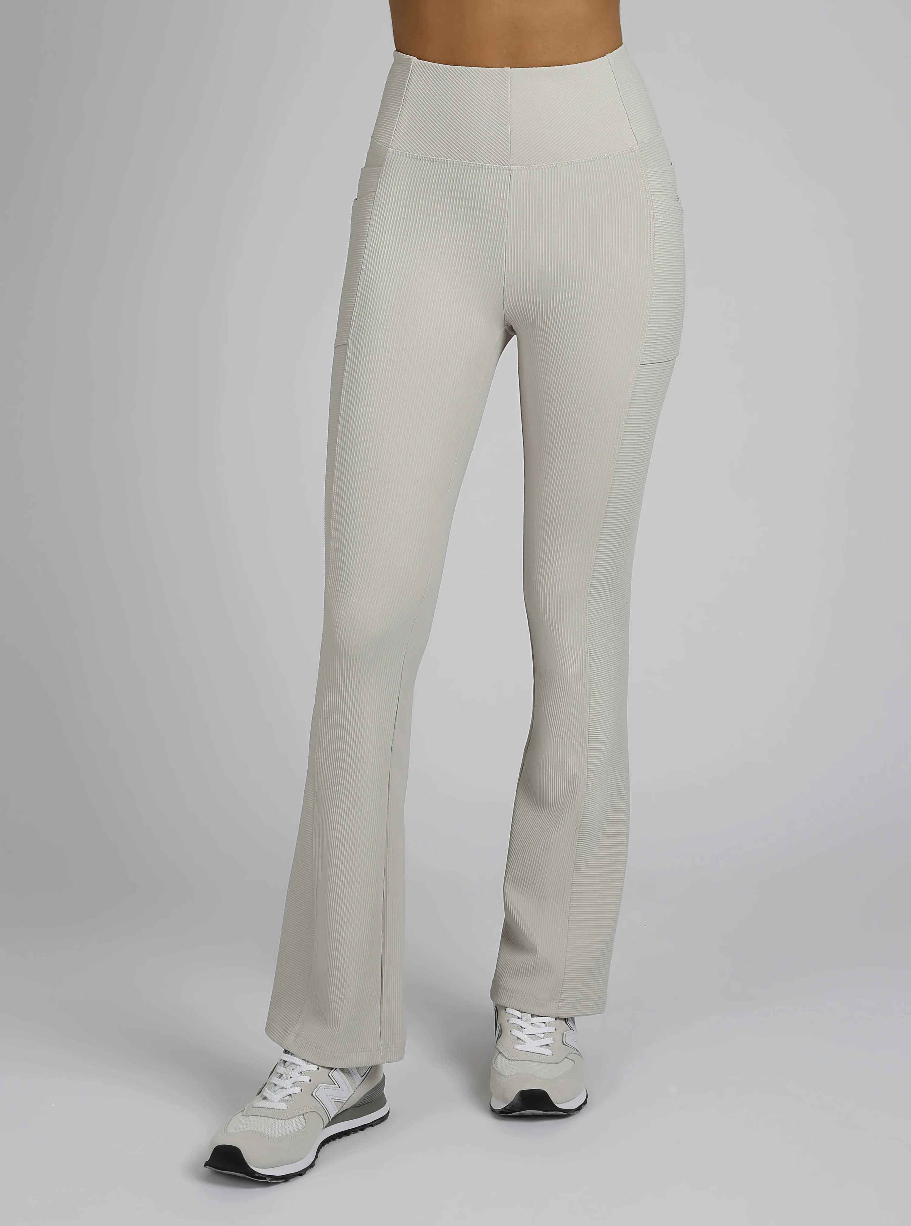 Directional Rib Bootcut Gold Trims - Image 4