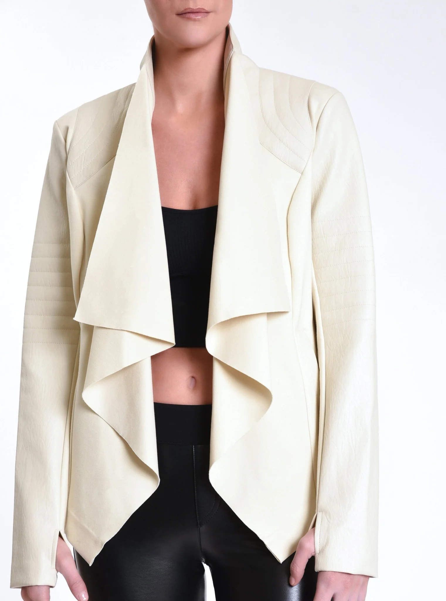 Drape Front Jacket - Image 10