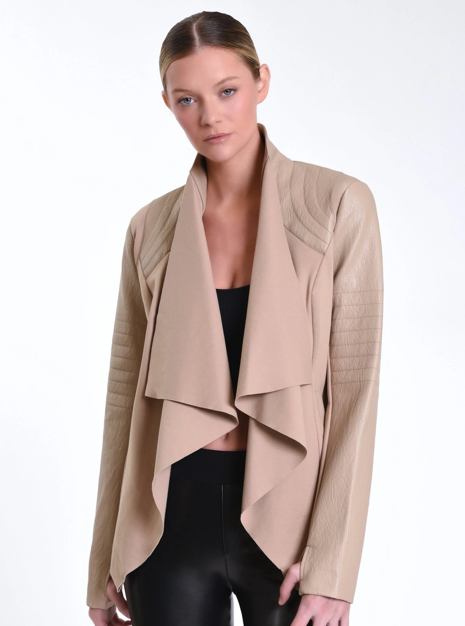 Drape Front Jacket - Image 11