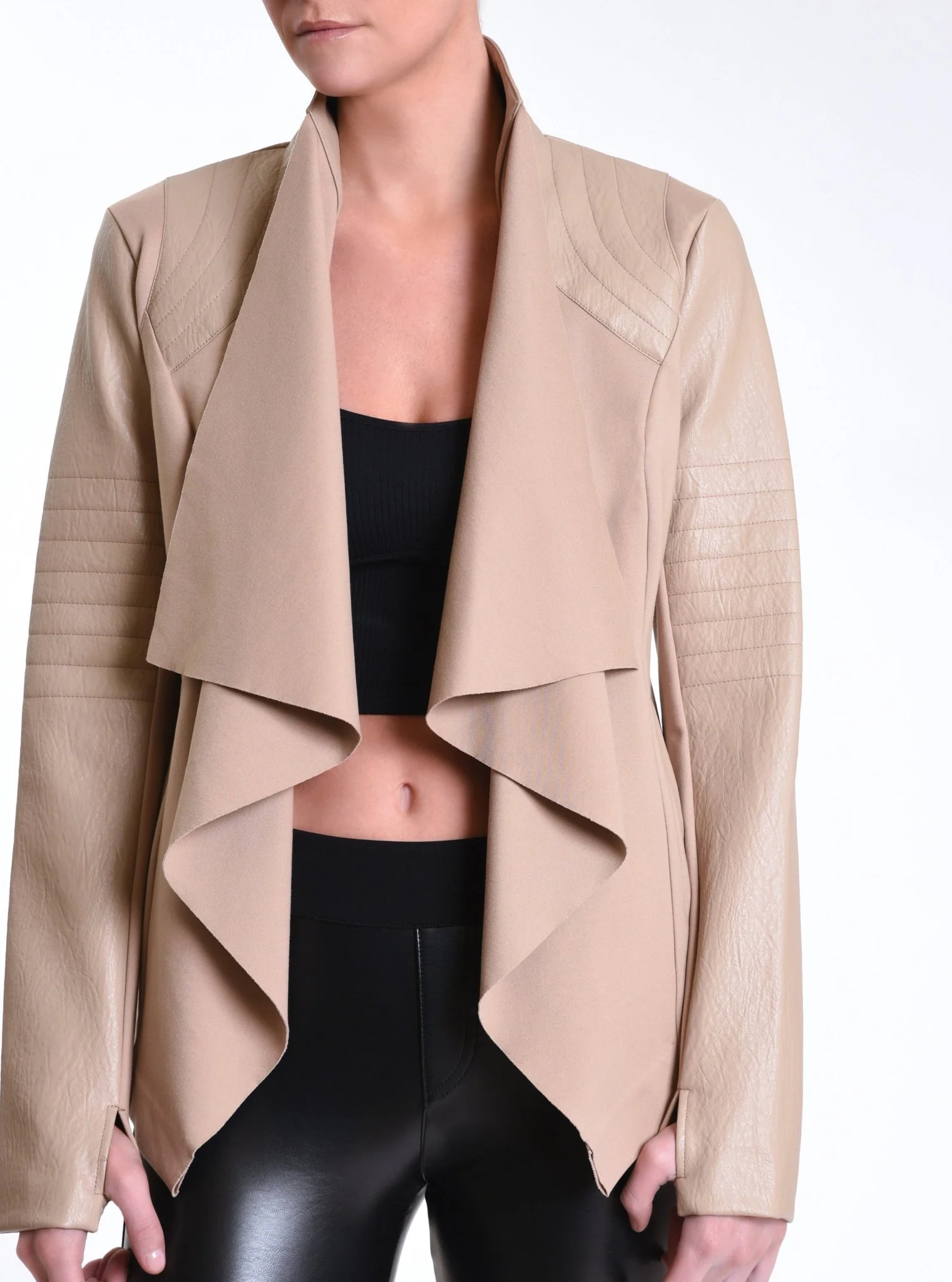 Drape Front Jacket - Image 12