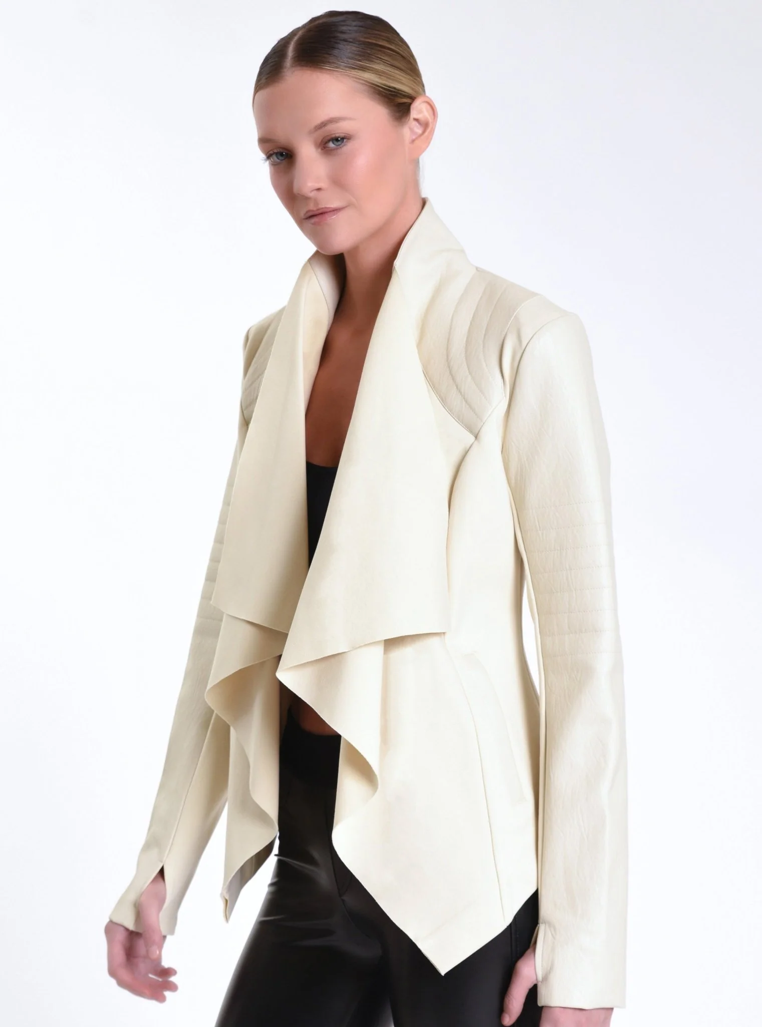 Drape Front Jacket - Image 9