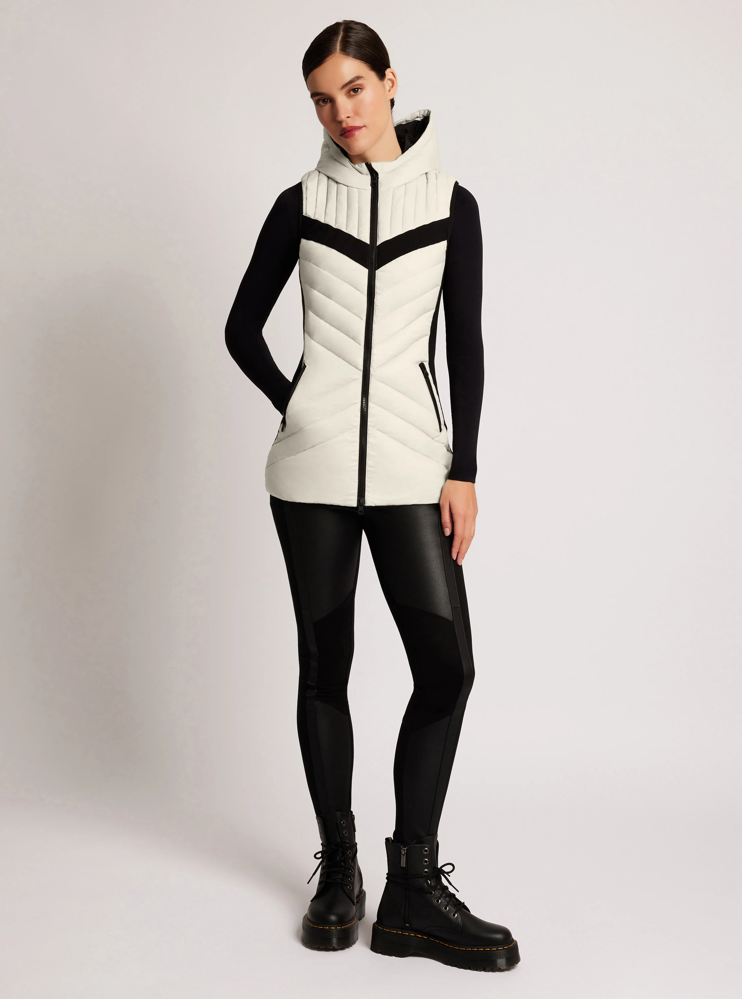 Elongated Puffer Vest - Image 11