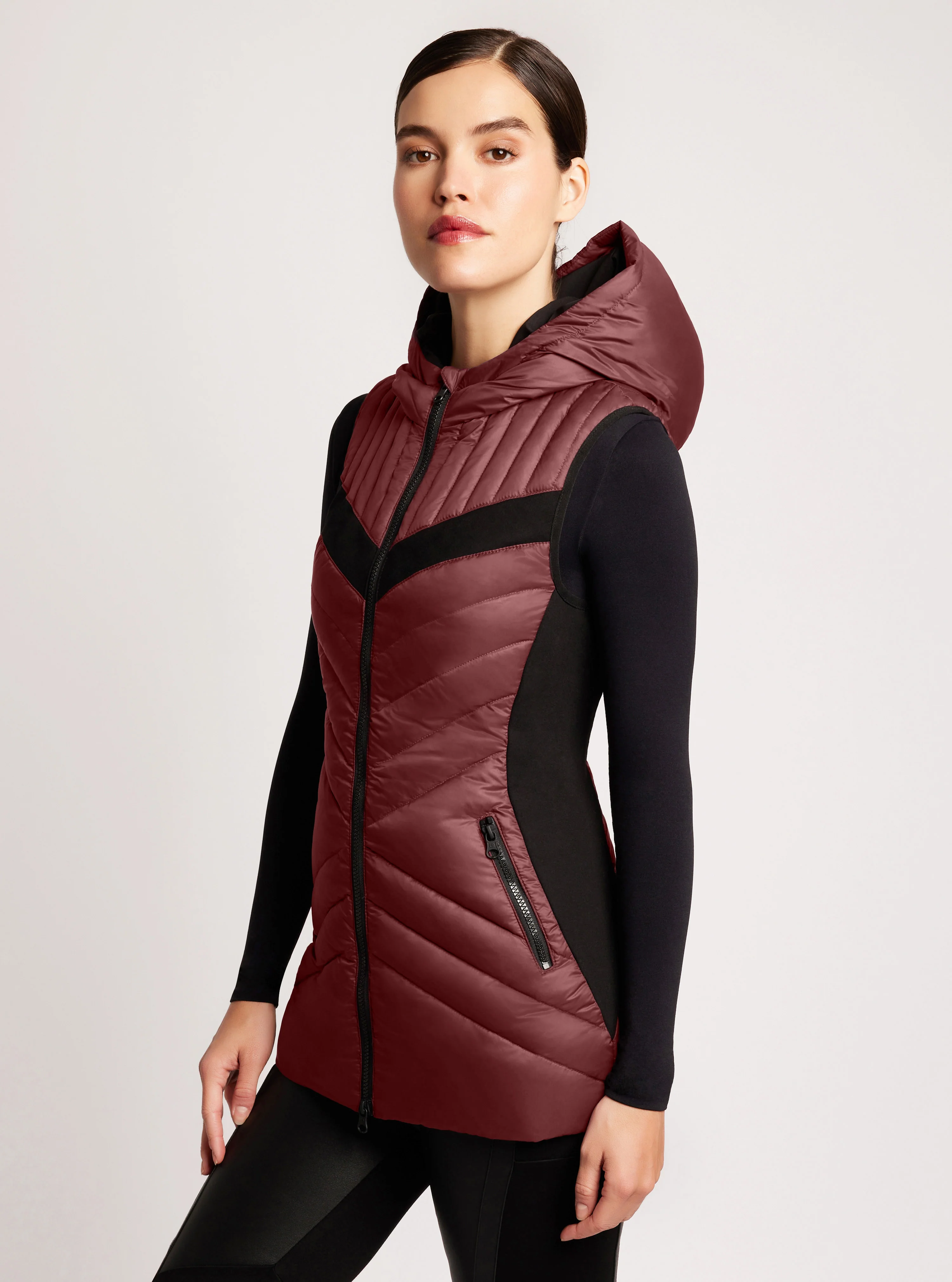 Elongated Puffer Vest - Image 15