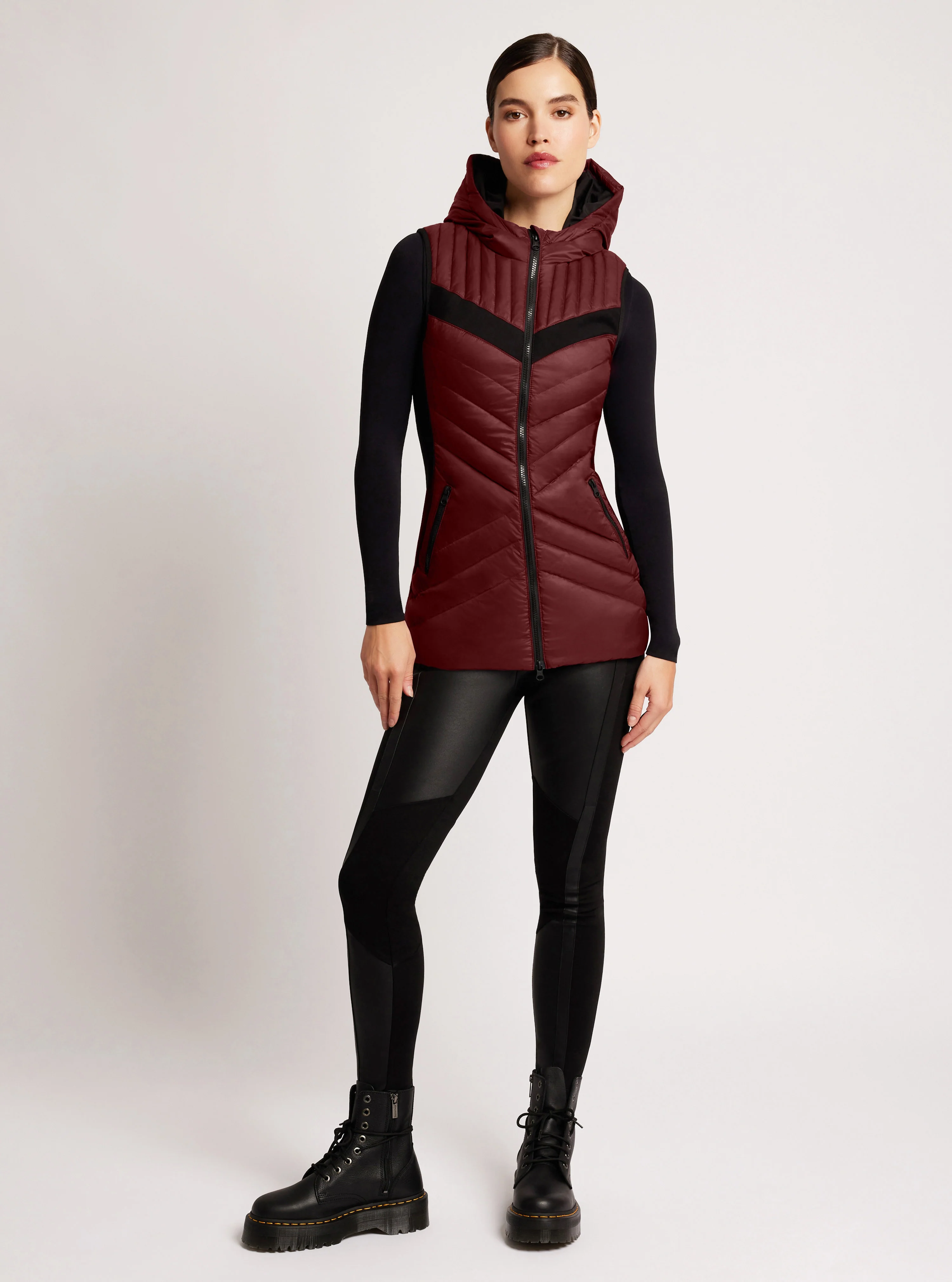 Elongated Puffer Vest - Image 17