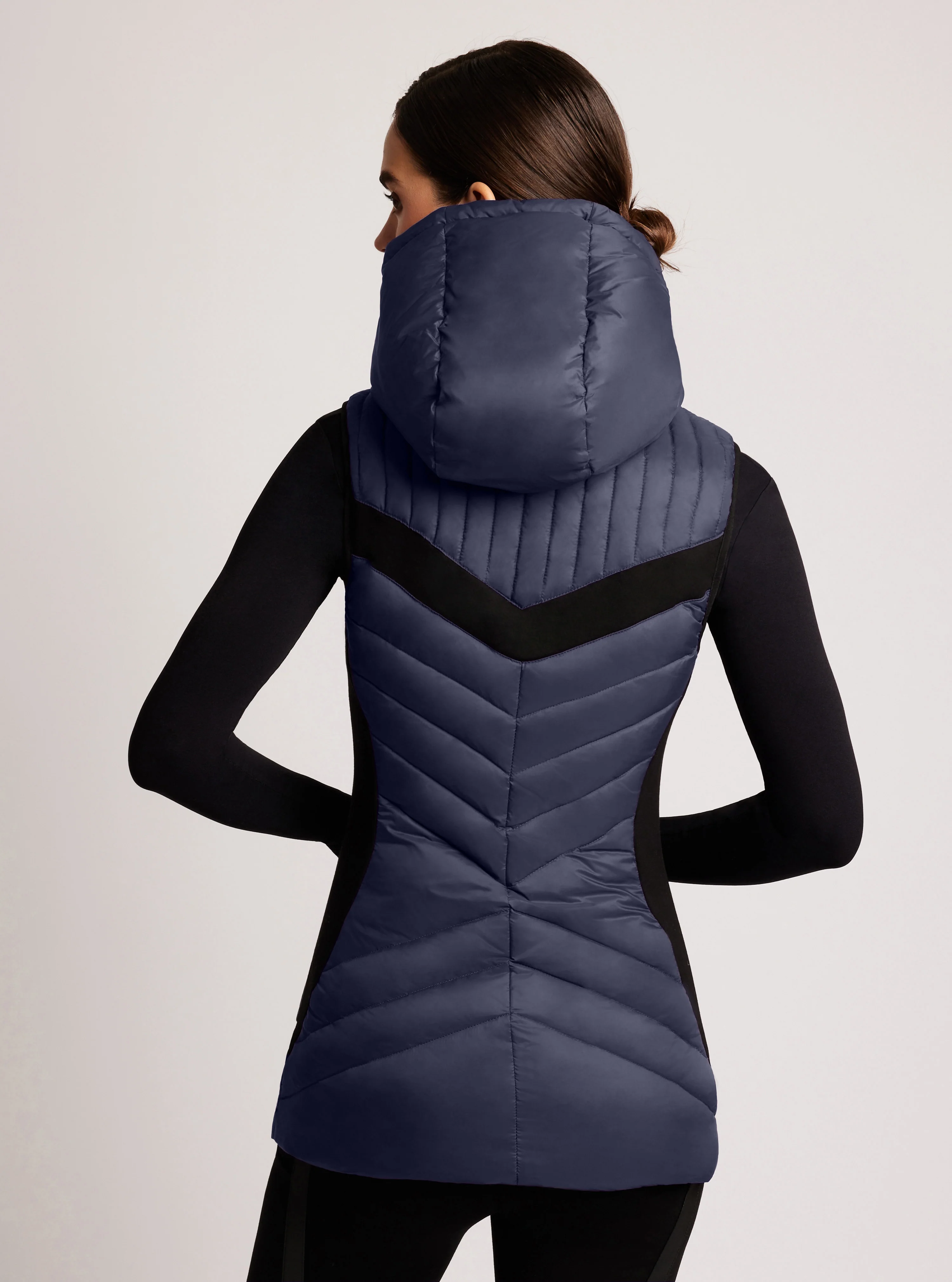 Elongated Puffer Vest - Image 20