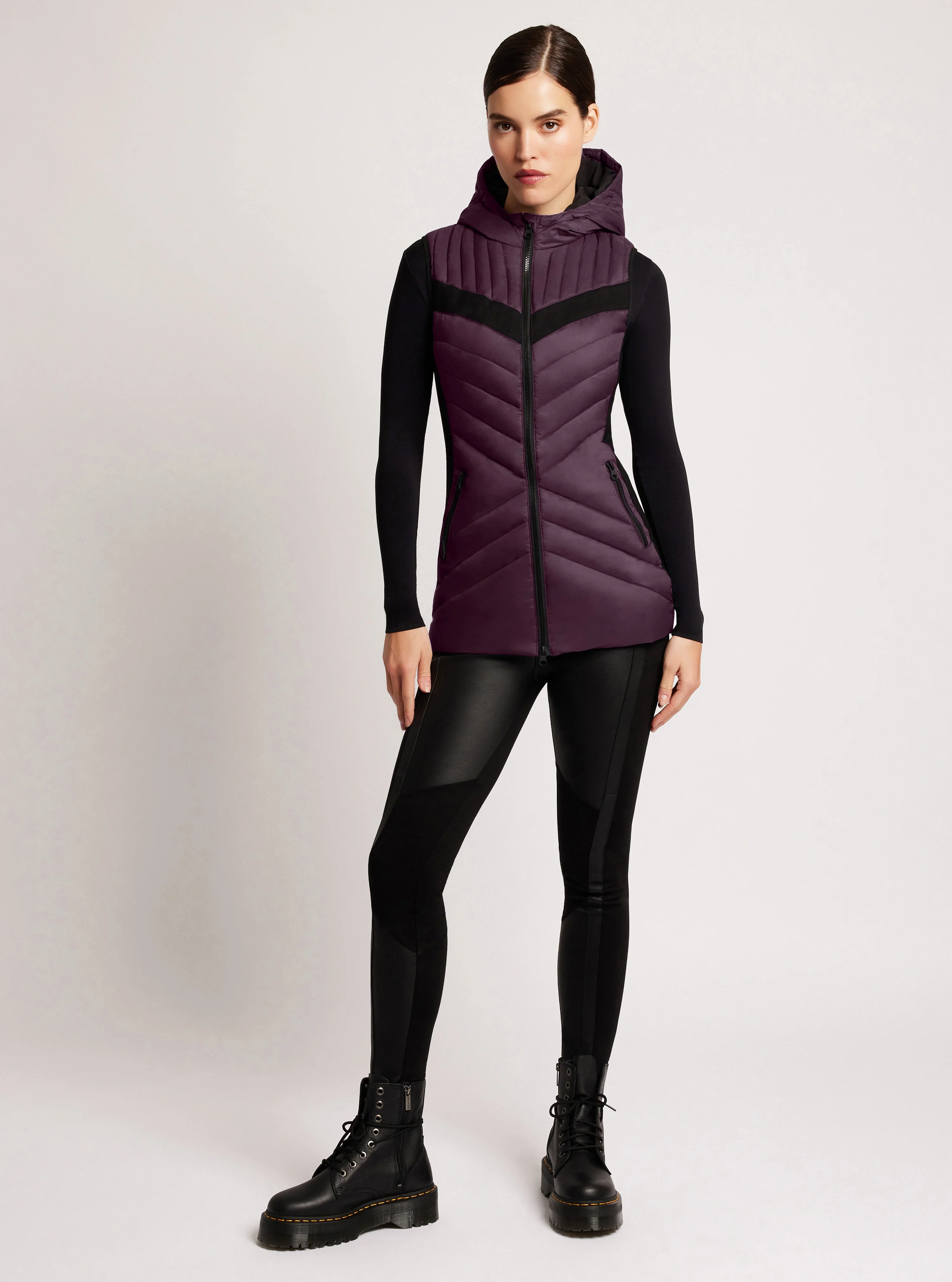 Elongated Puffer Vest - Image 23