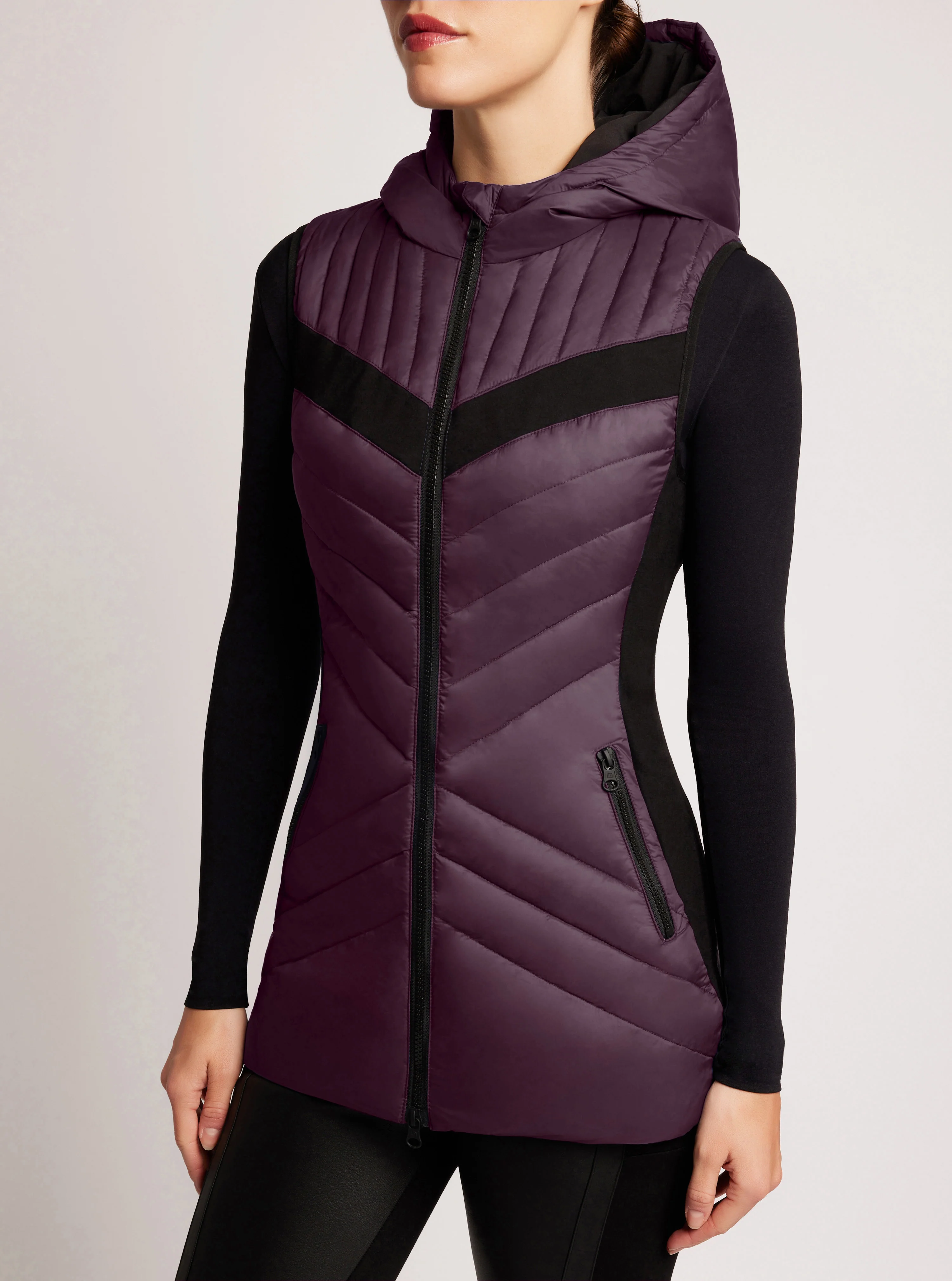 Elongated Puffer Vest - Image 4
