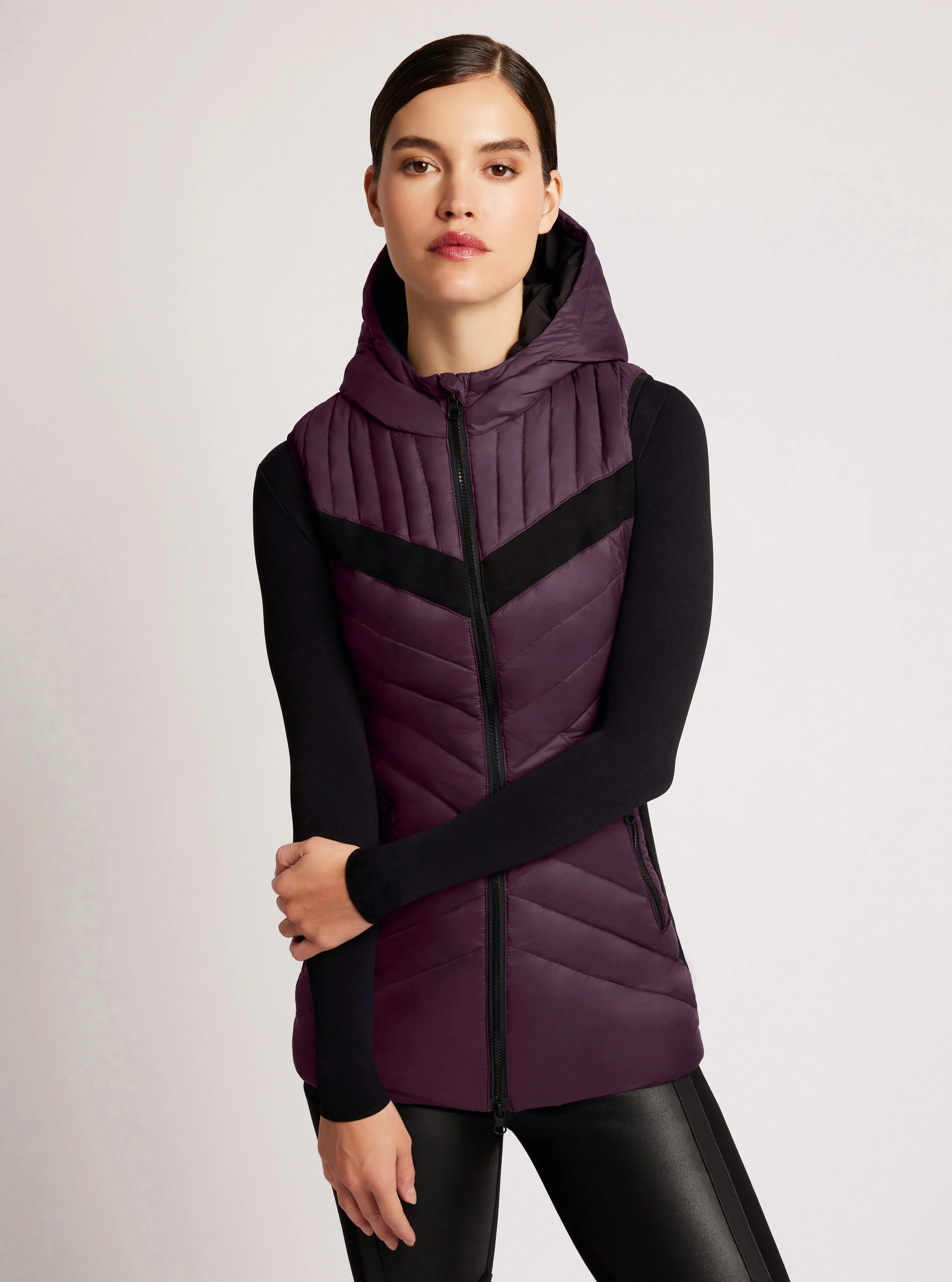 Elongated Puffer Vest - Image 5