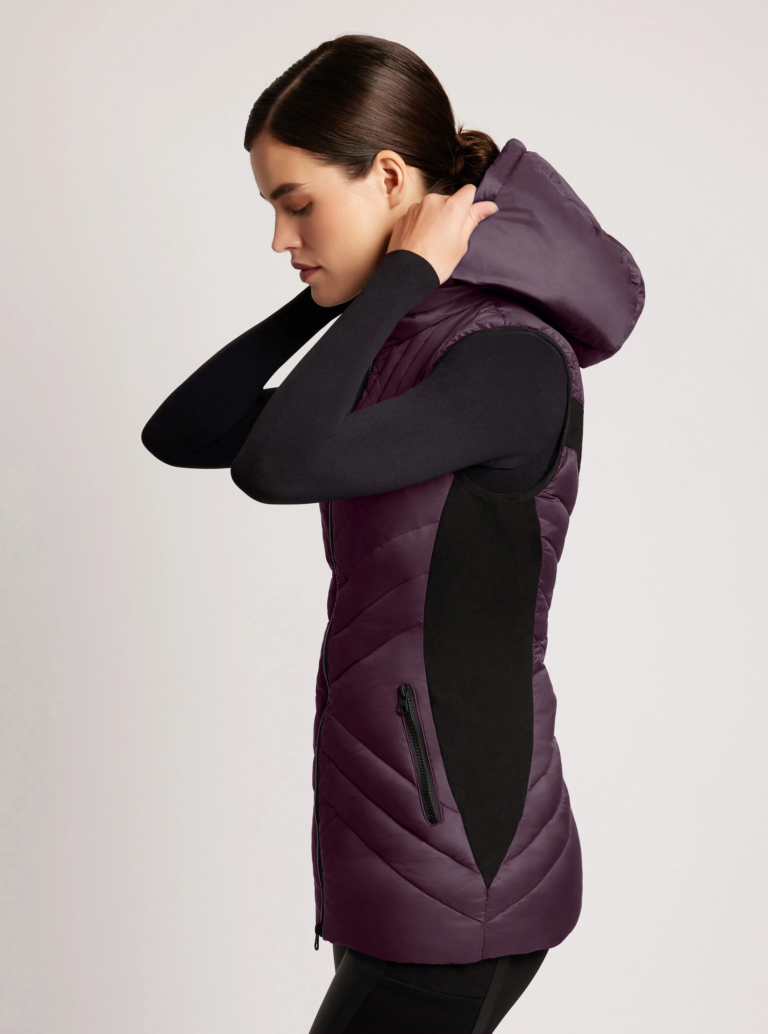 Elongated Puffer Vest - Image 6