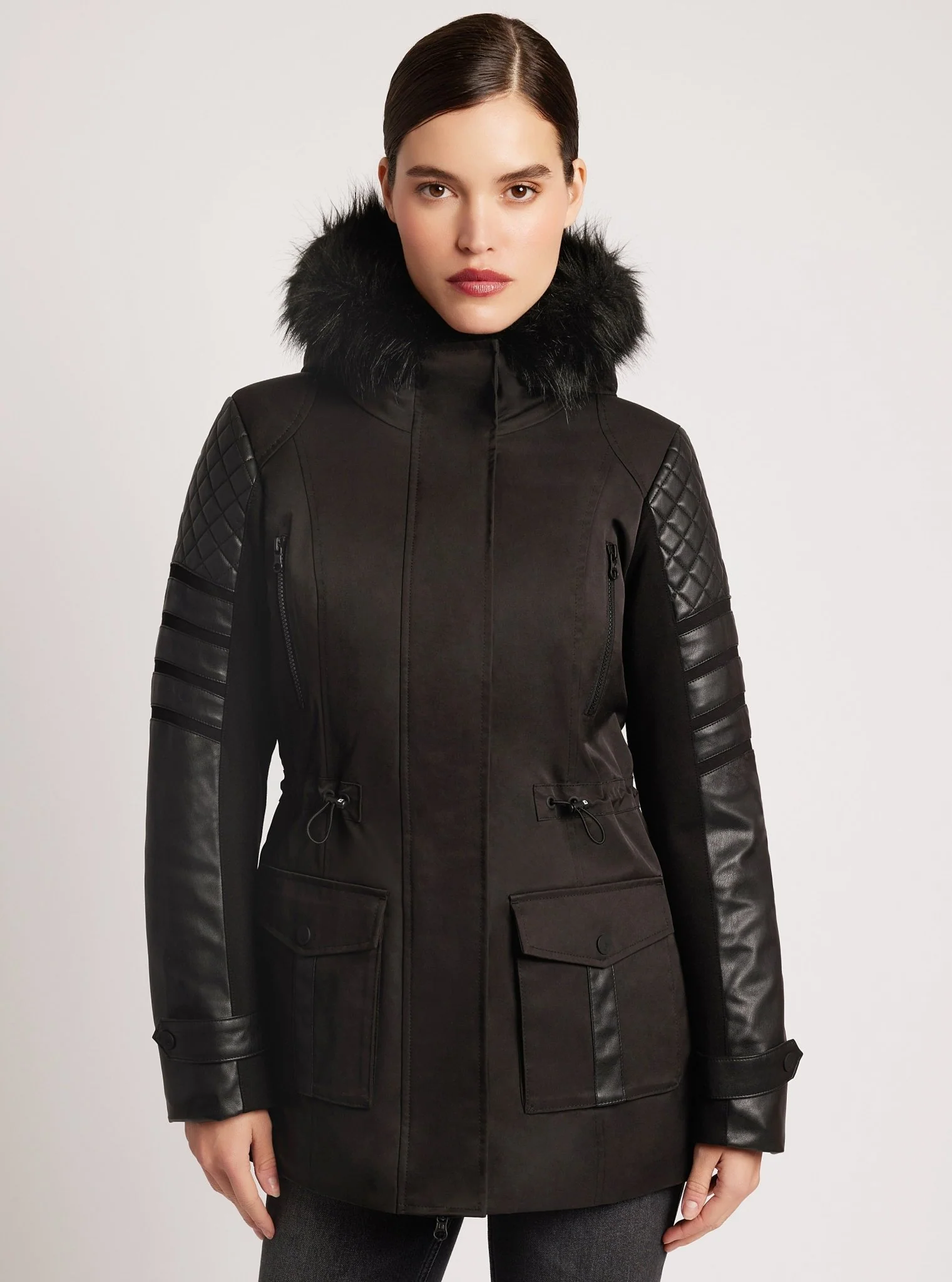 Enfield Hybrid Solid Jacket - LAST CALL FINAL SALE