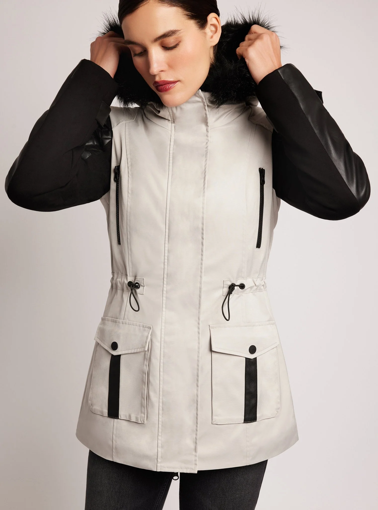 Enfield Hybrid Solid Jacket - LAST CALL FINAL SALE - Image 6