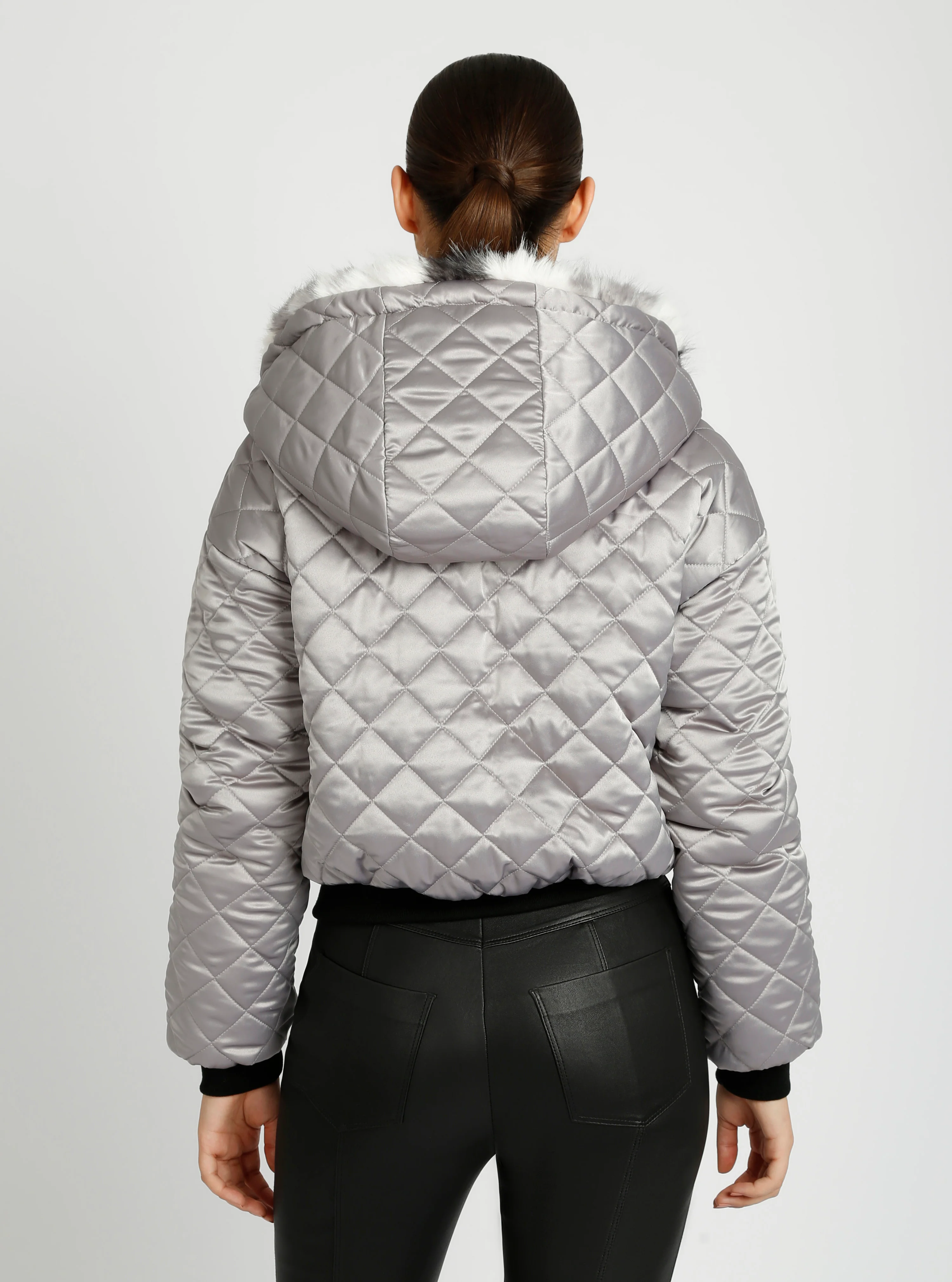 Galena Reversible Faux Fur Hoodie - Image 12