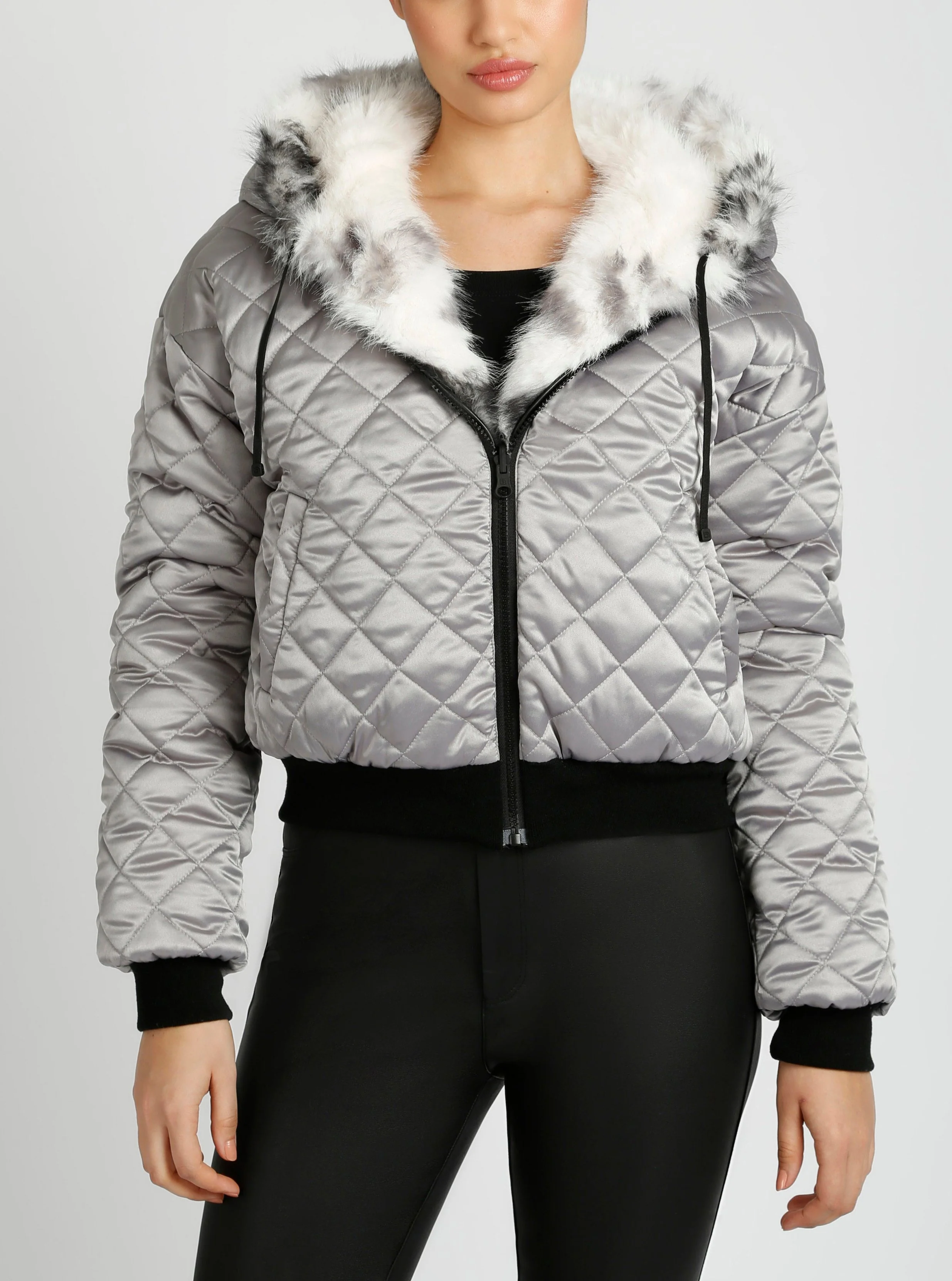 Galena Reversible Faux Fur Hoodie - Image 4