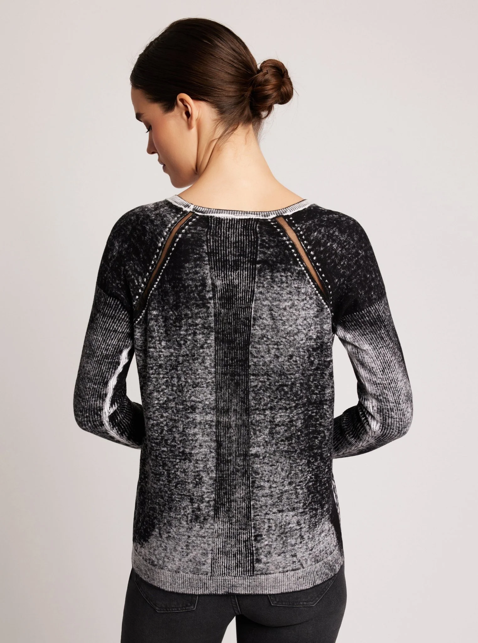 Huntress Mesh Boyfriend Sweater - Image 5