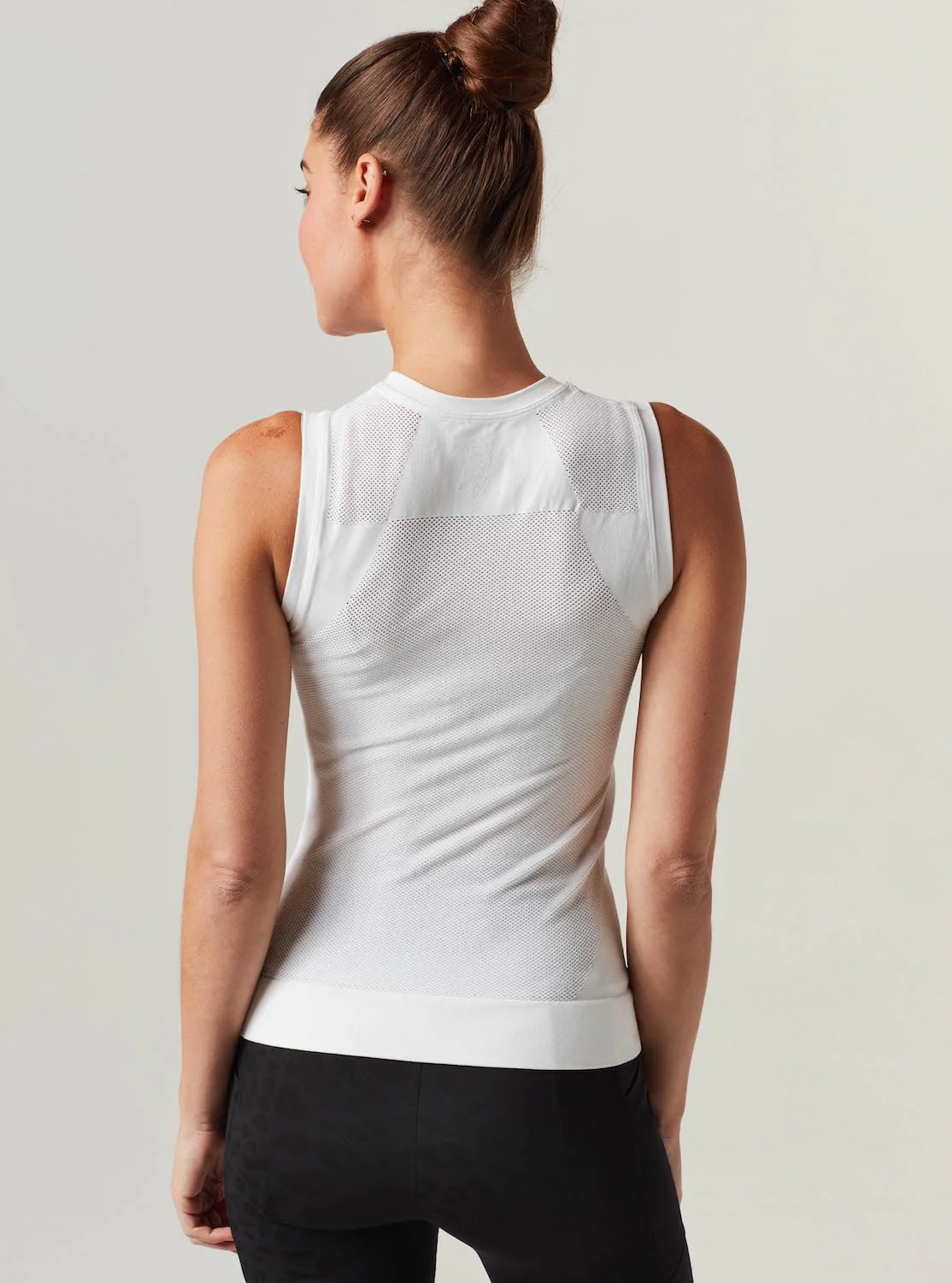 Infinity Compression Tank Top - White - Image 7