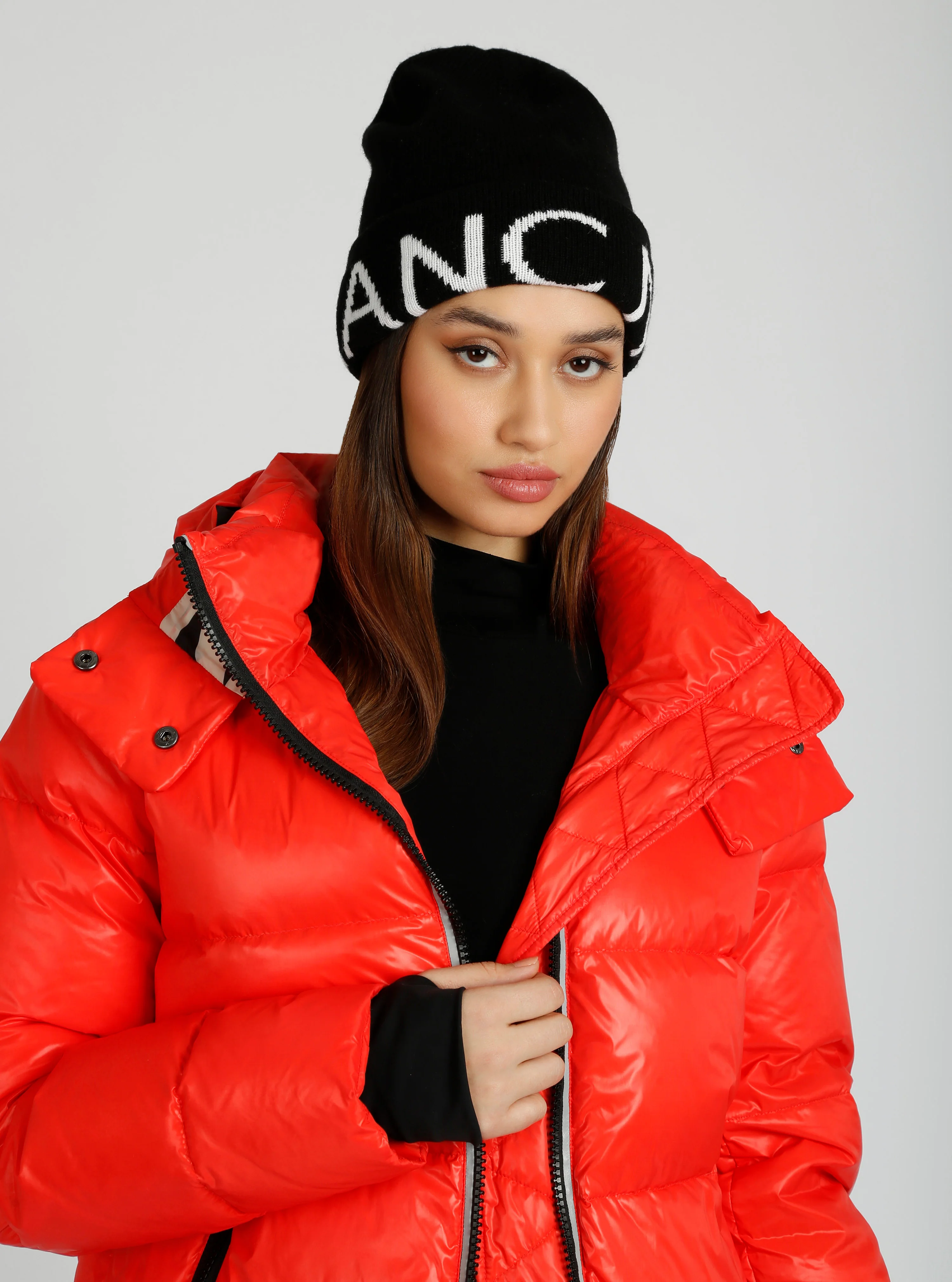 Jacquard Wool/Cashmere Knit Beanie - Image 3