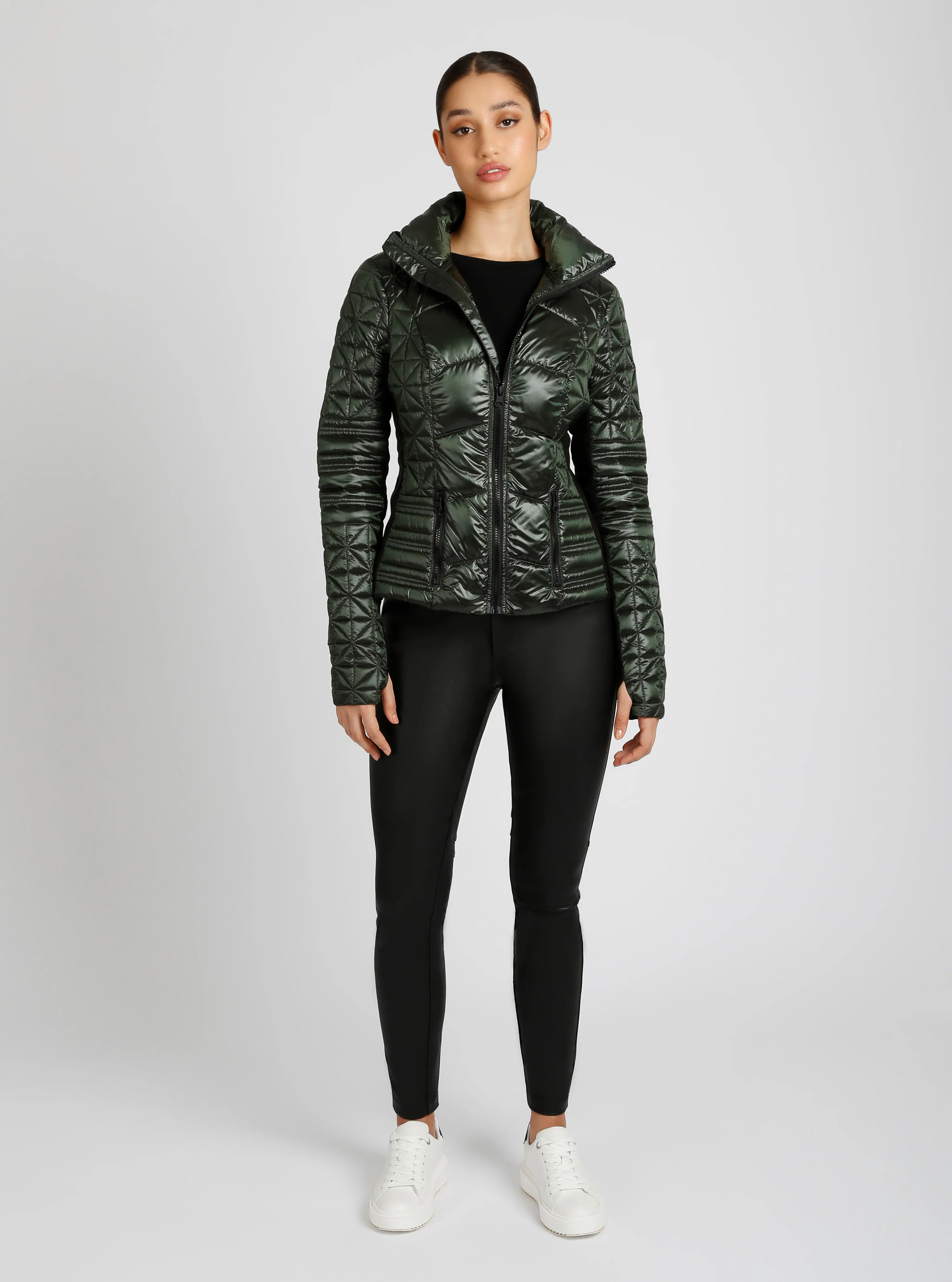 Lightweight Down Filled Packable Puffer - Image 32