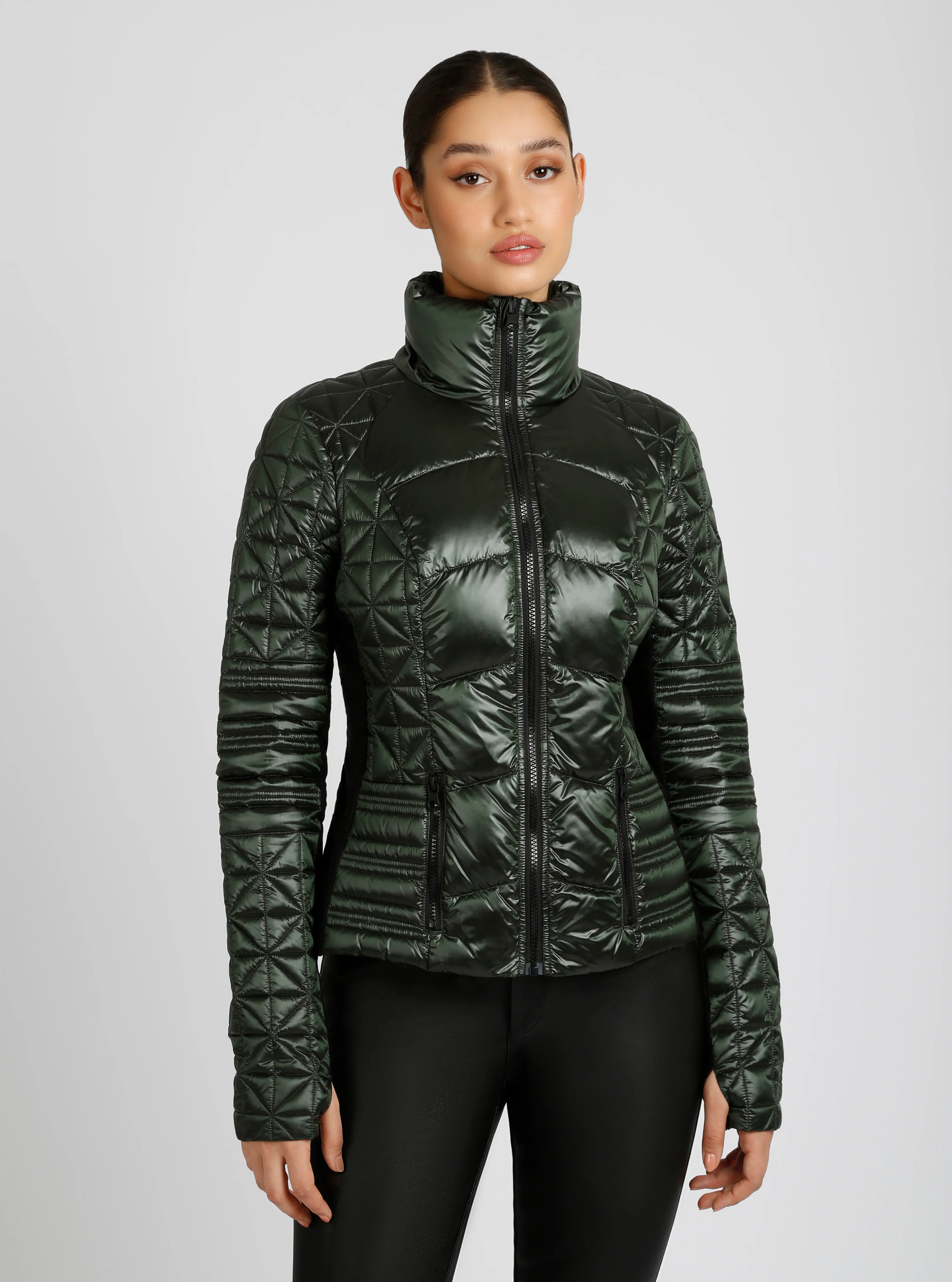Lightweight Down Filled Packable Puffer - Image 34