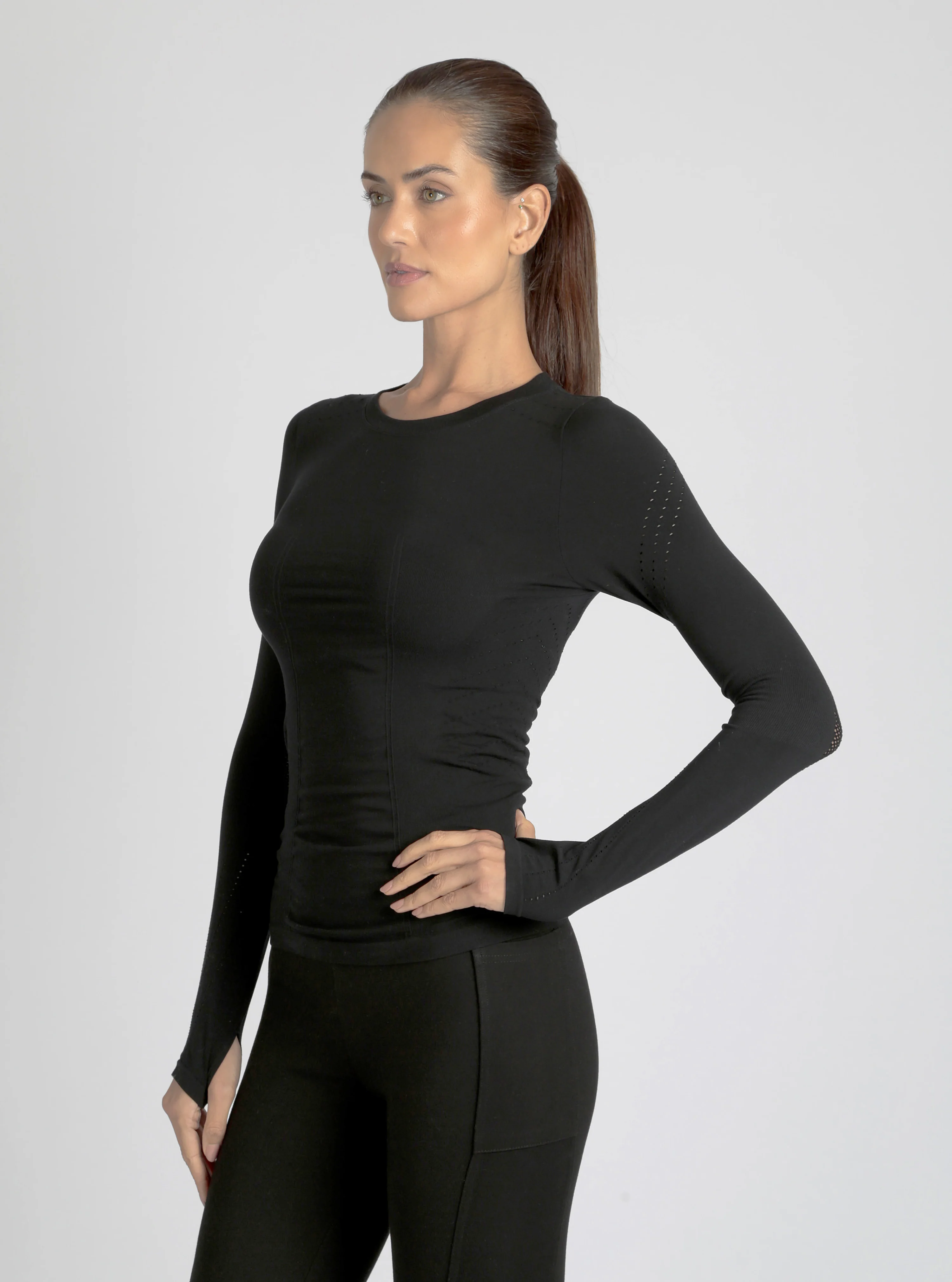 LS Magnetic Compression Top - Black - Image 6