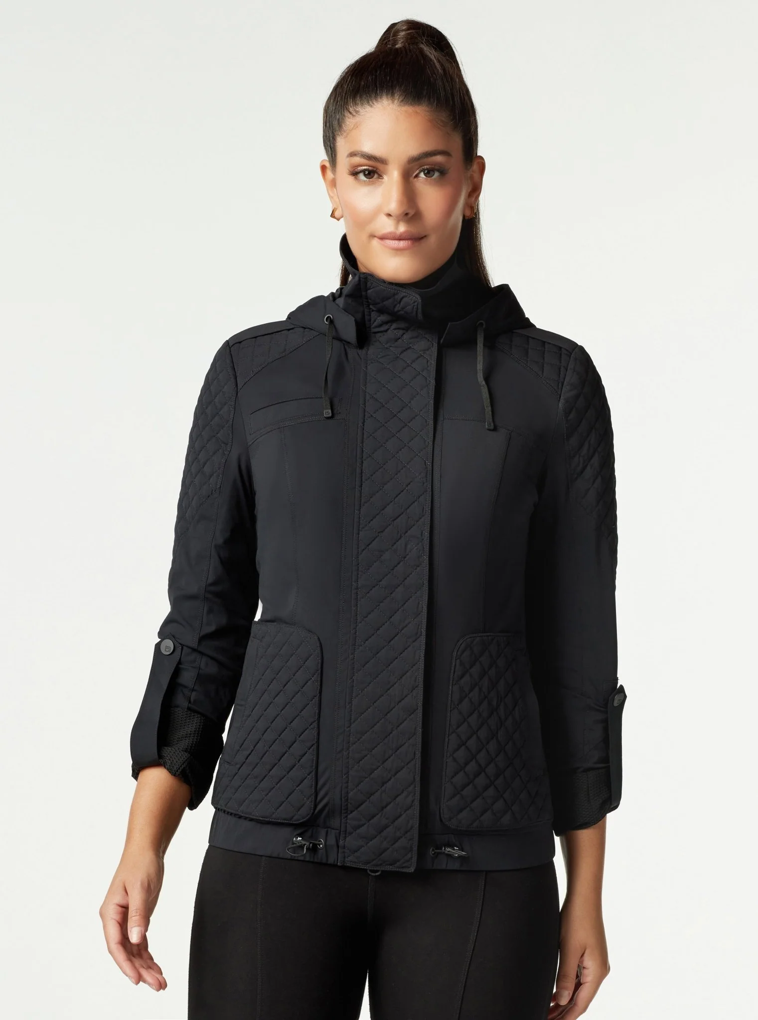 Mastermind Quilted Bomber - Black - FINAL SALE